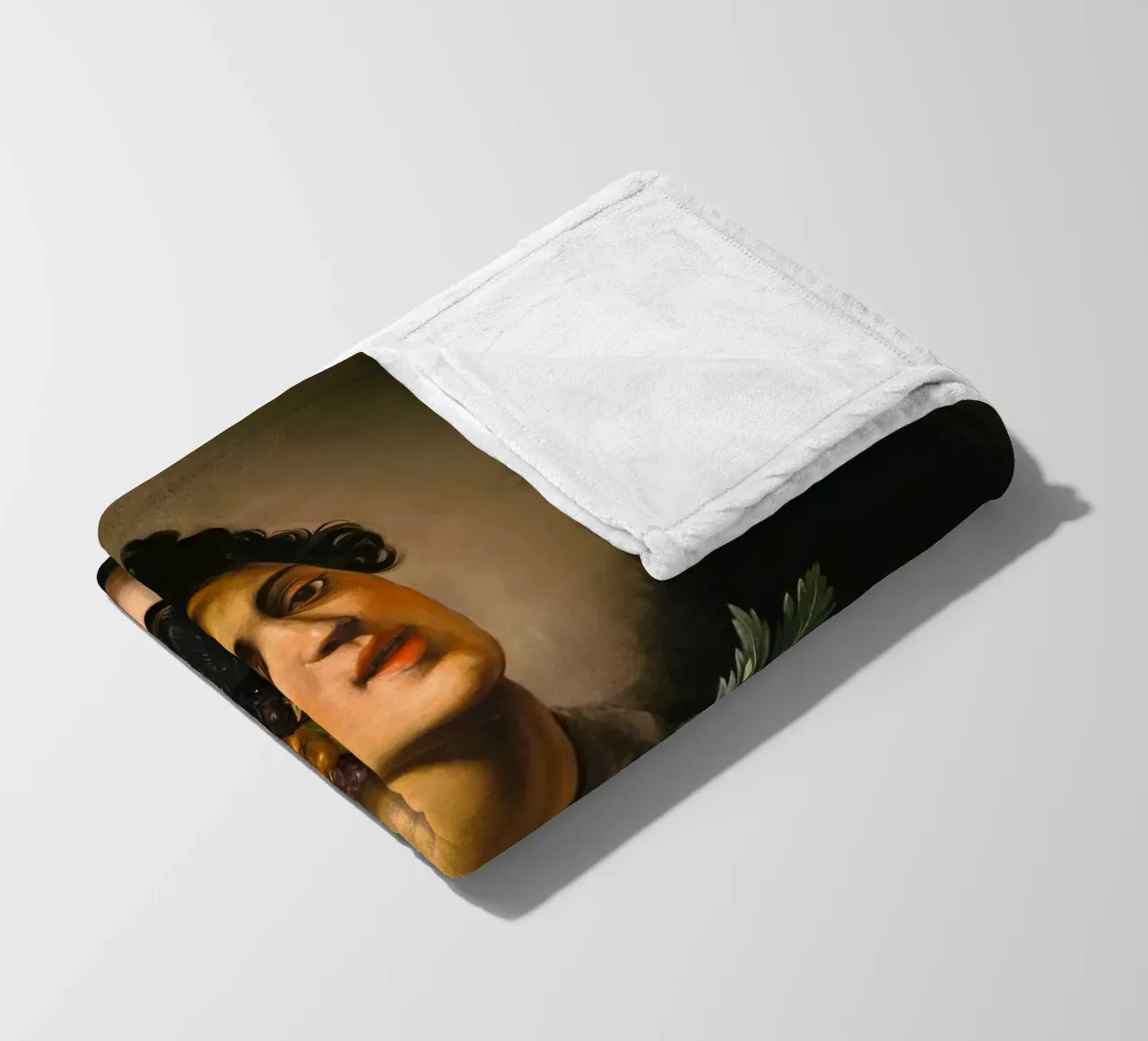 Caravaggio - Ragazzo con canestro di frutta, 1593 coperta in pile da William Store