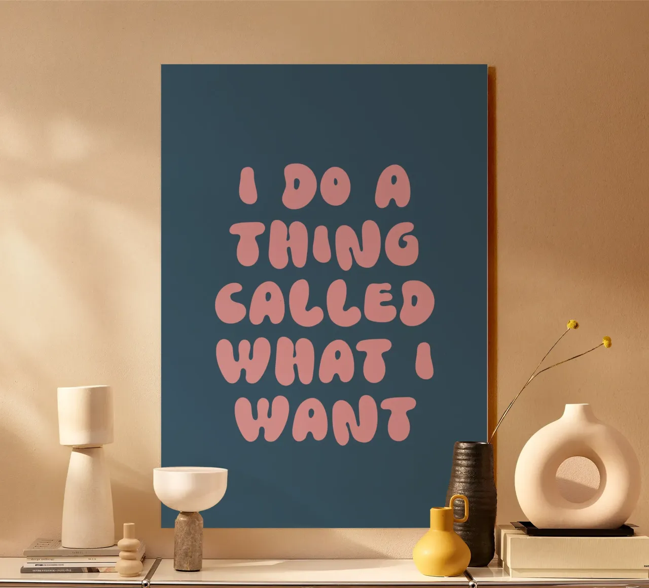 I do a thing called what I want alluminio dibond da PinkCandyWalls