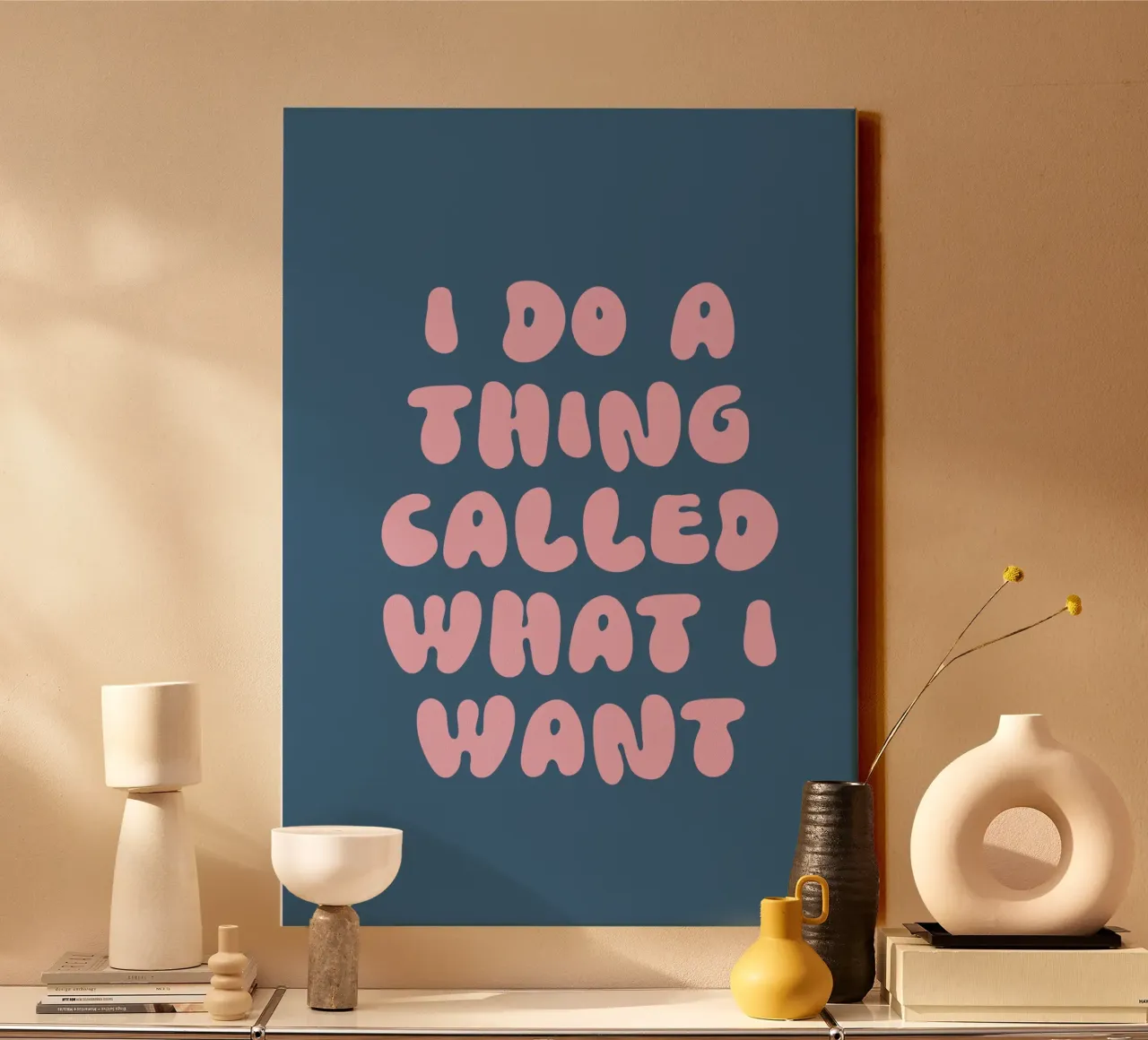 I do a thing called what I want canvas van PinkCandyWalls