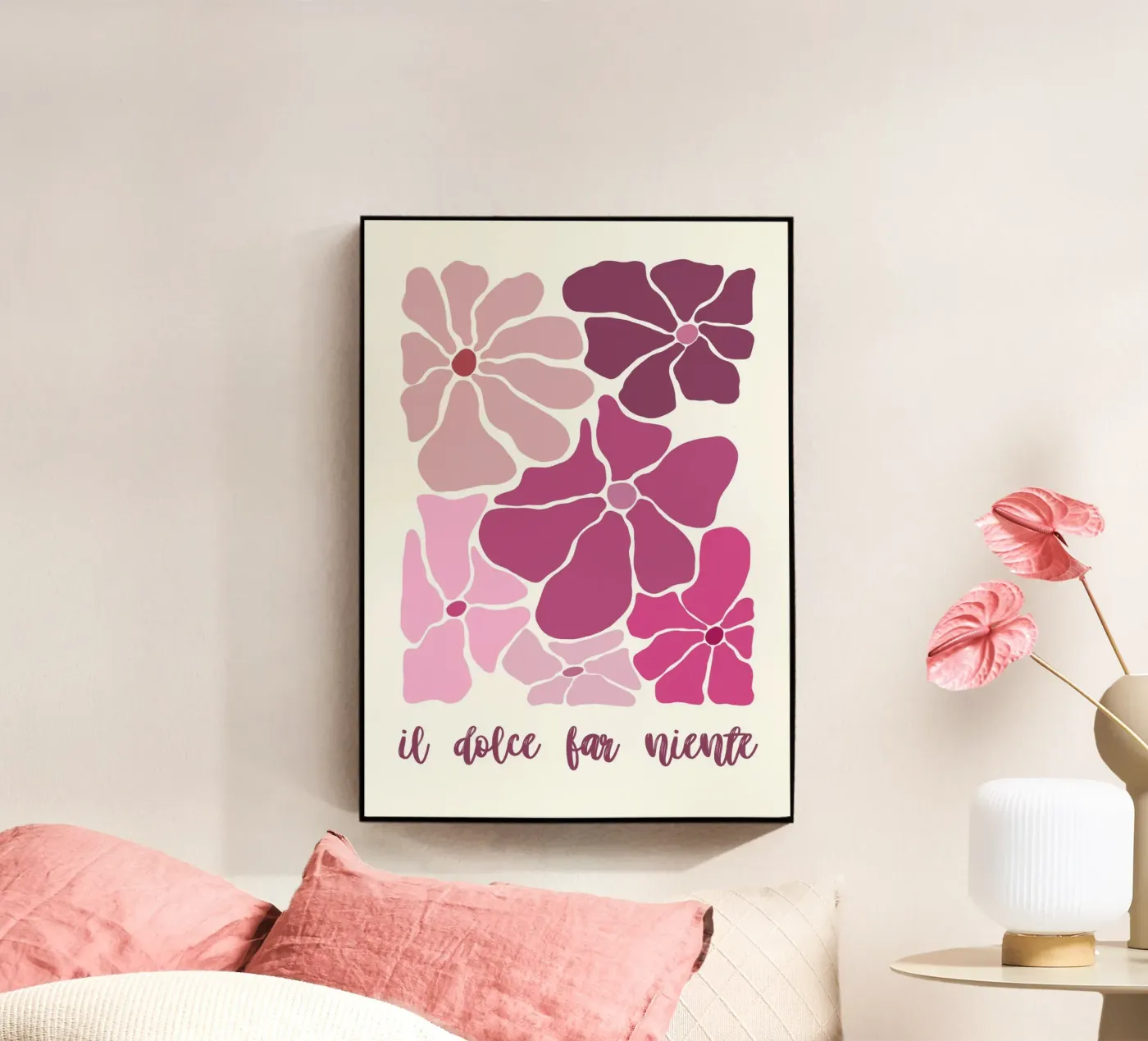 Il dolce far niente plexiglass da PinkCandyWalls