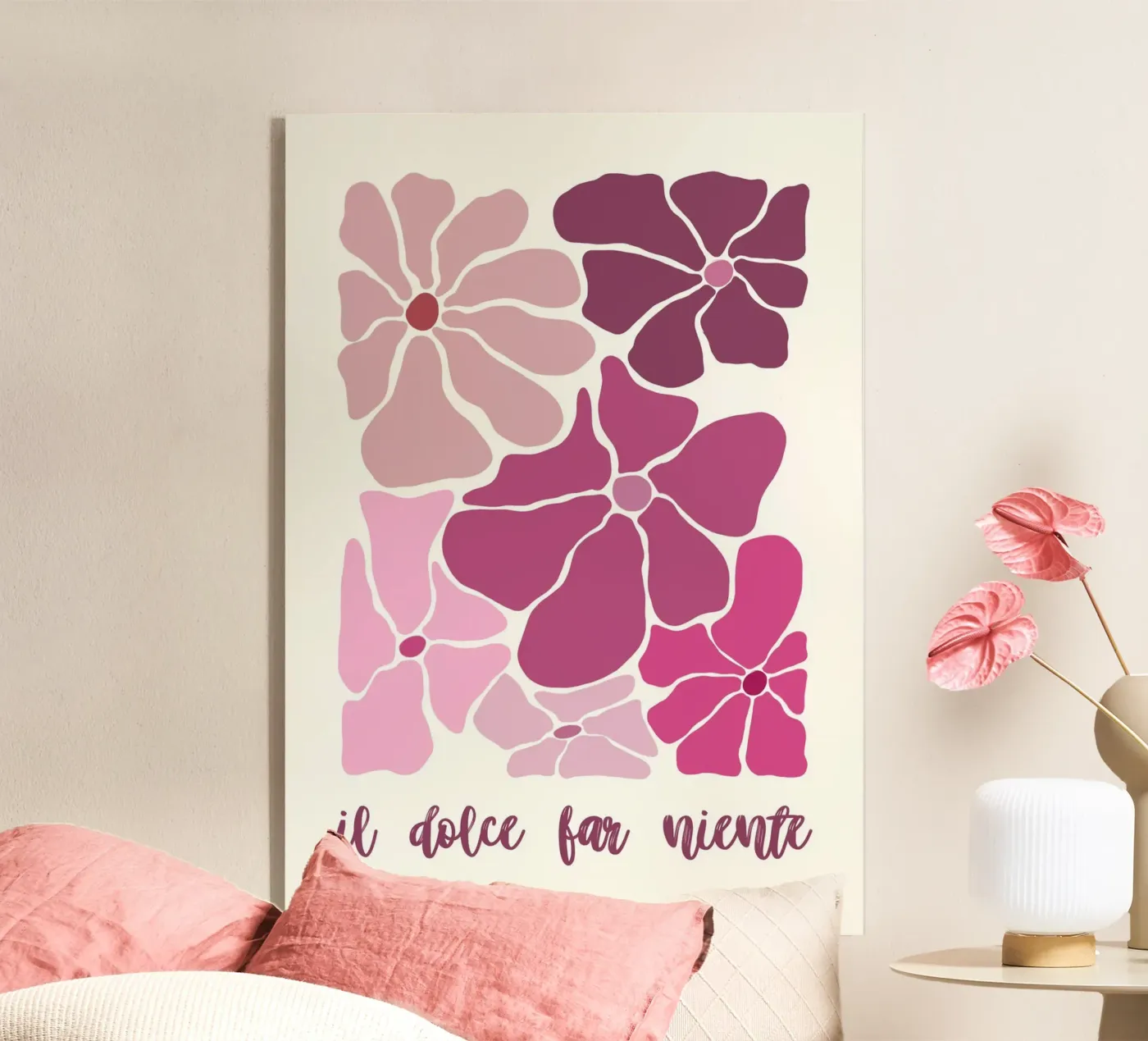 Il dolce far niente plexiglass da PinkCandyWalls