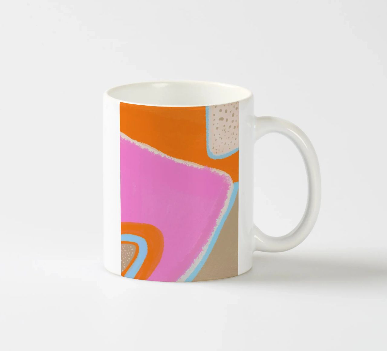 Un'atmosfera estiva e colorata tazza in ceramica da Carinaprint