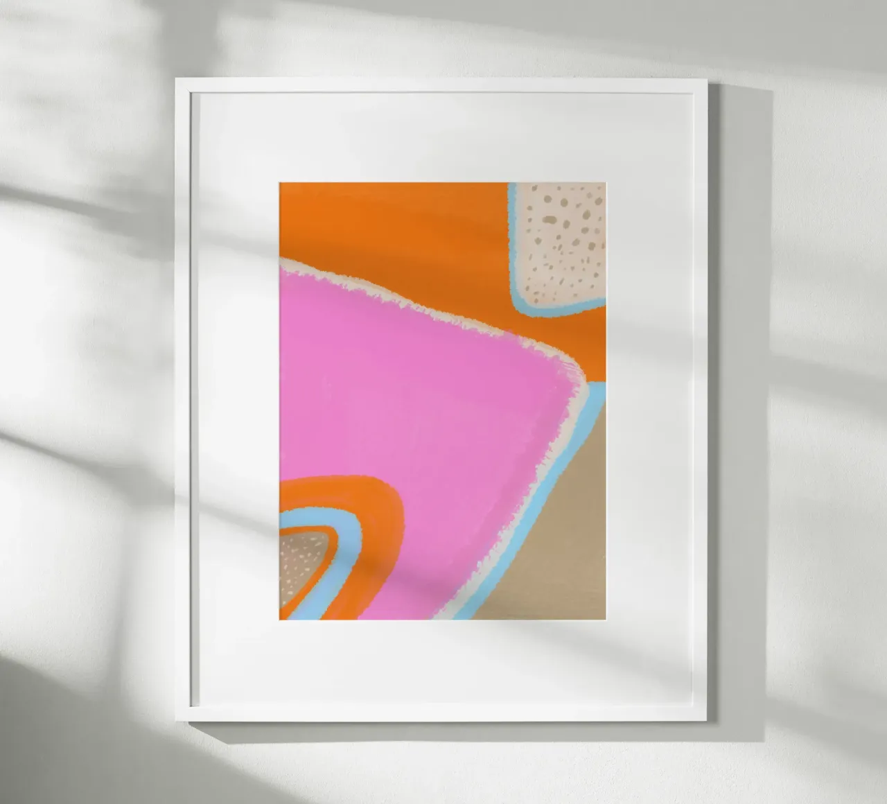 Un'atmosfera estiva e colorata poster da Carinaprint