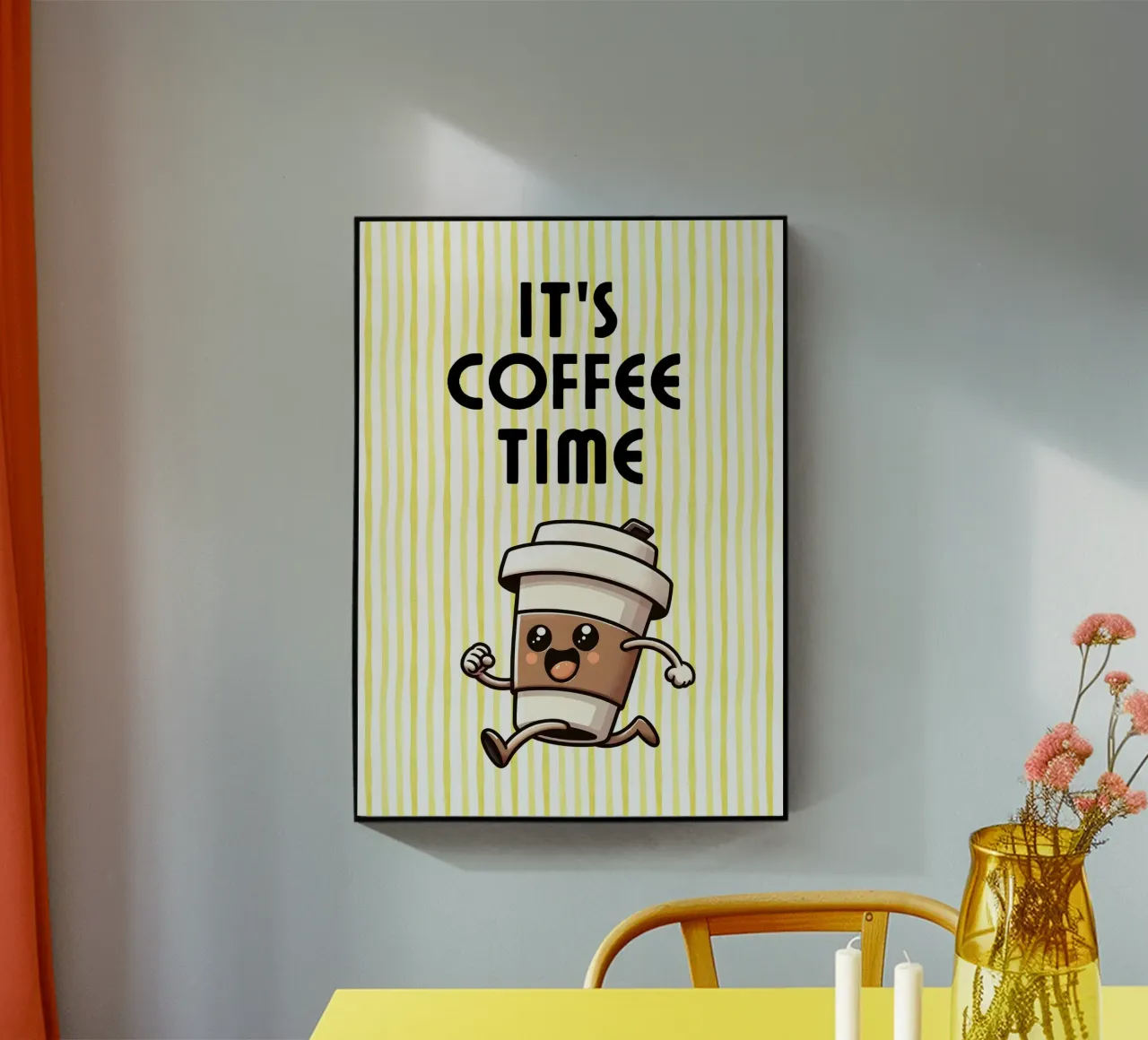 It's coffee time plexiglass da PinkCandyWalls