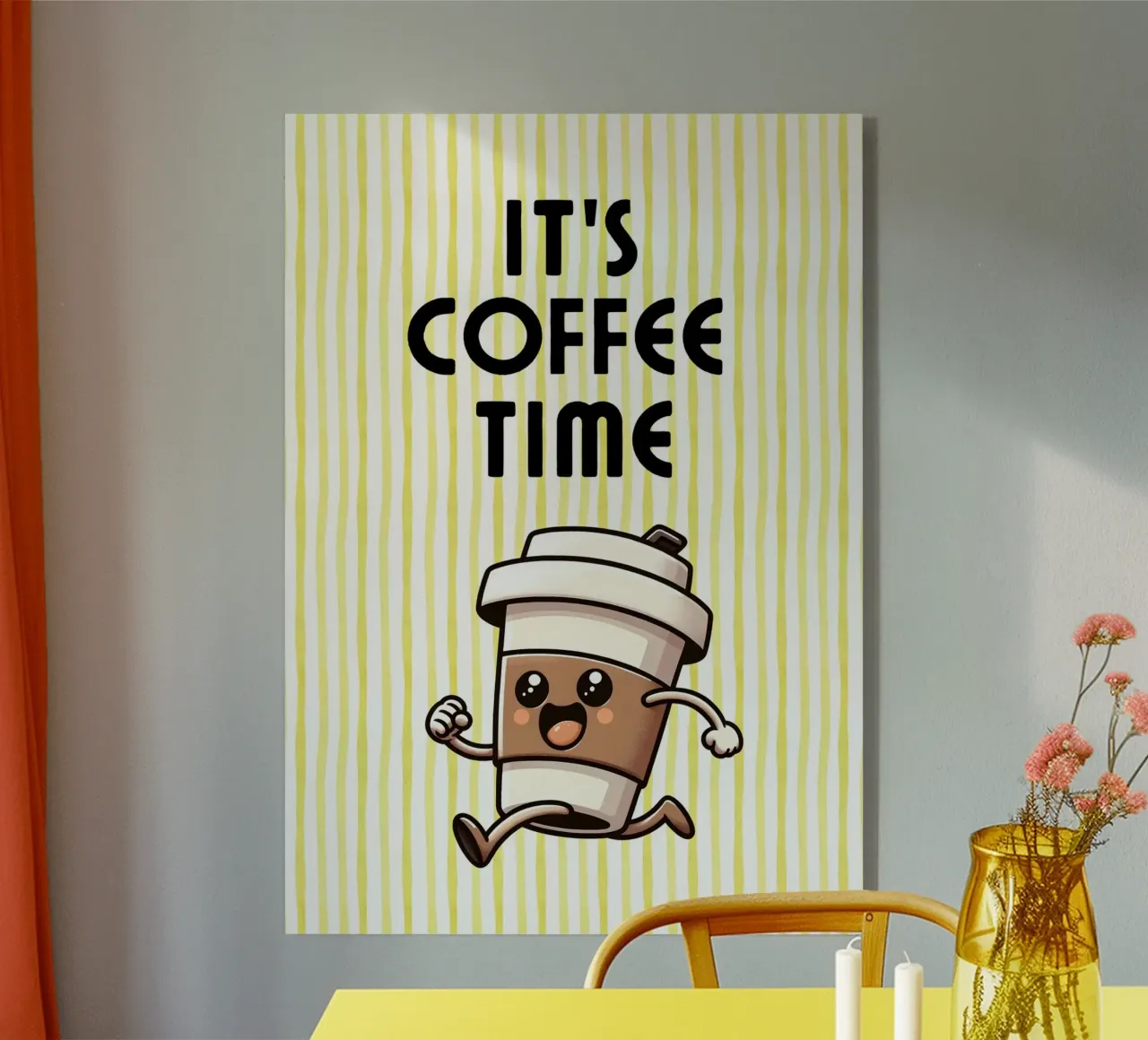 It's coffee time plexiglass da PinkCandyWalls