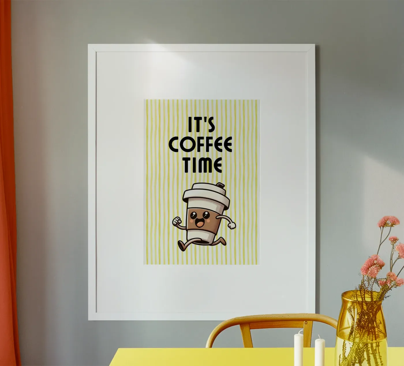 It's coffee time poster da PinkCandyWalls
