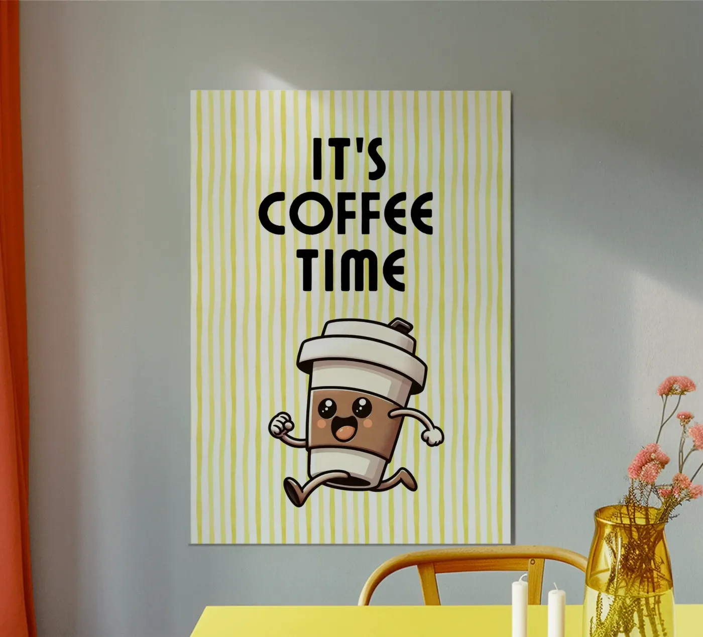 It's coffee time poster da PinkCandyWalls