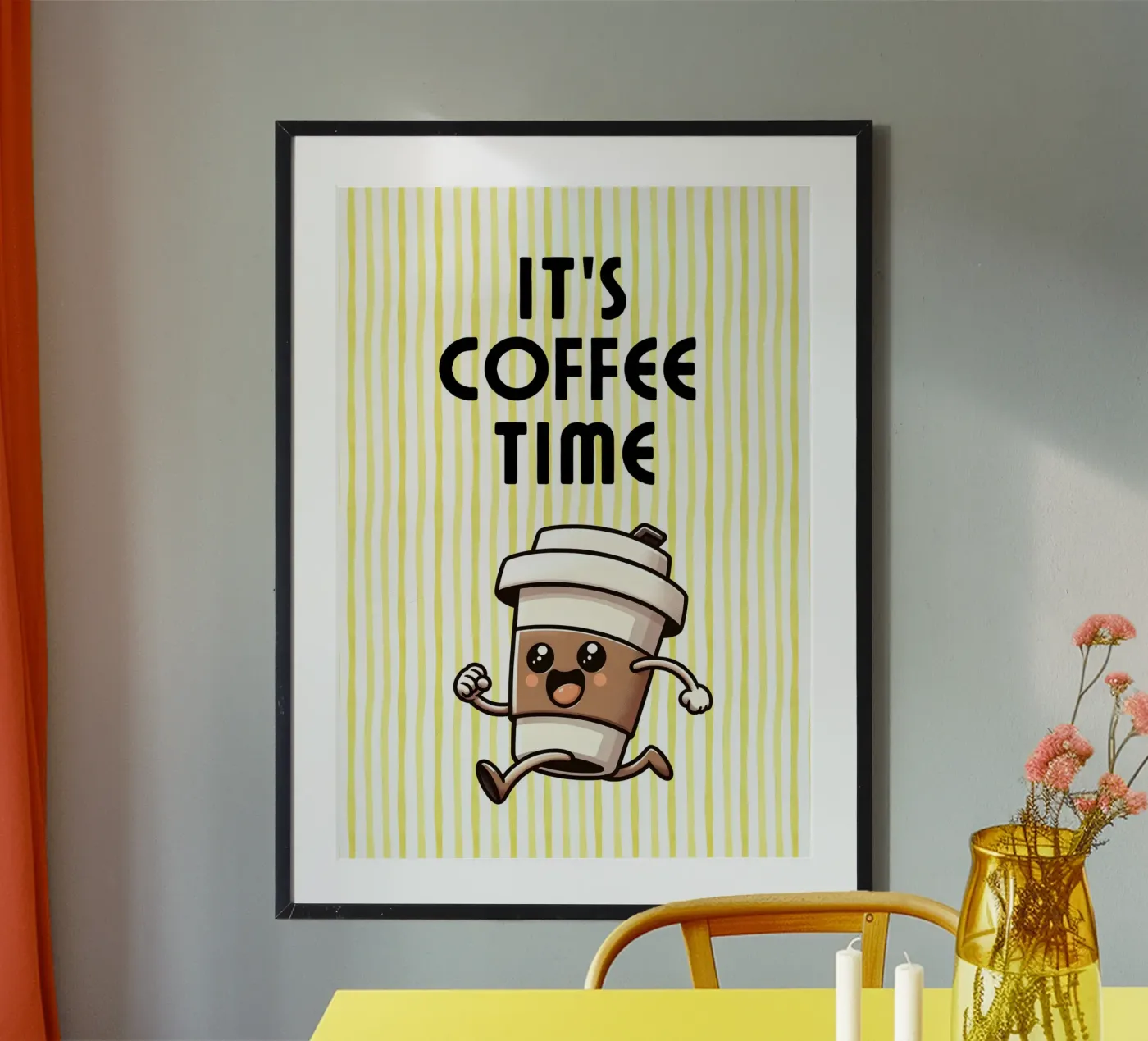 It's coffee time poster da PinkCandyWalls