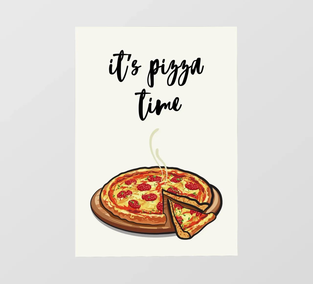 It's pizza time pellicola backlit da PinkCandyWalls