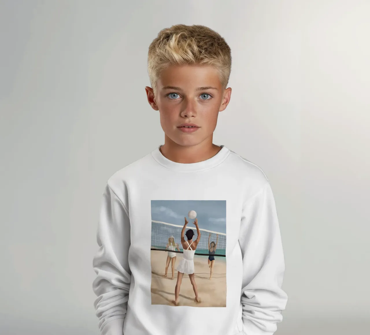 Sand and Sunshine felpa bambino da cityart