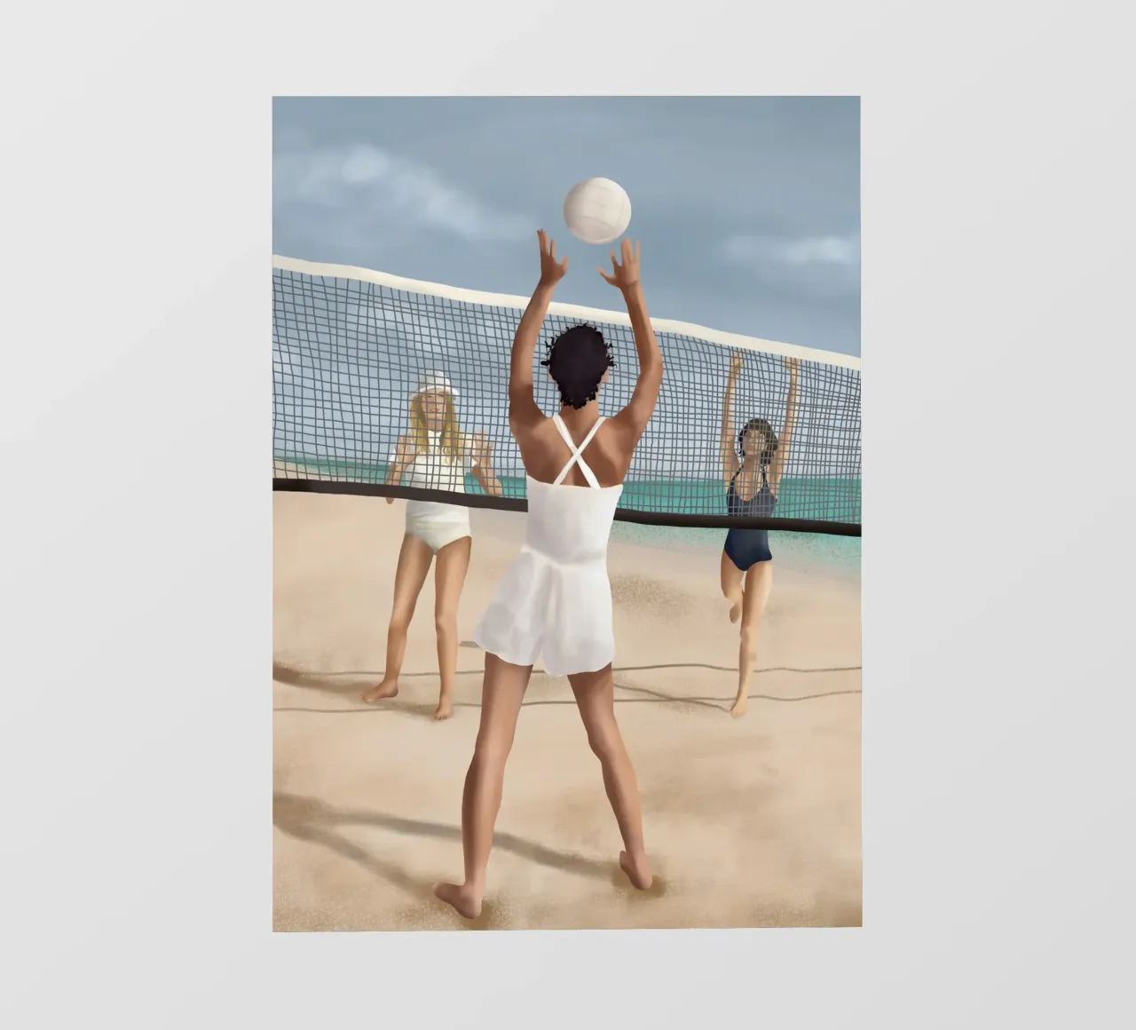 Sand and Sunshine telo in pvc da cityart
