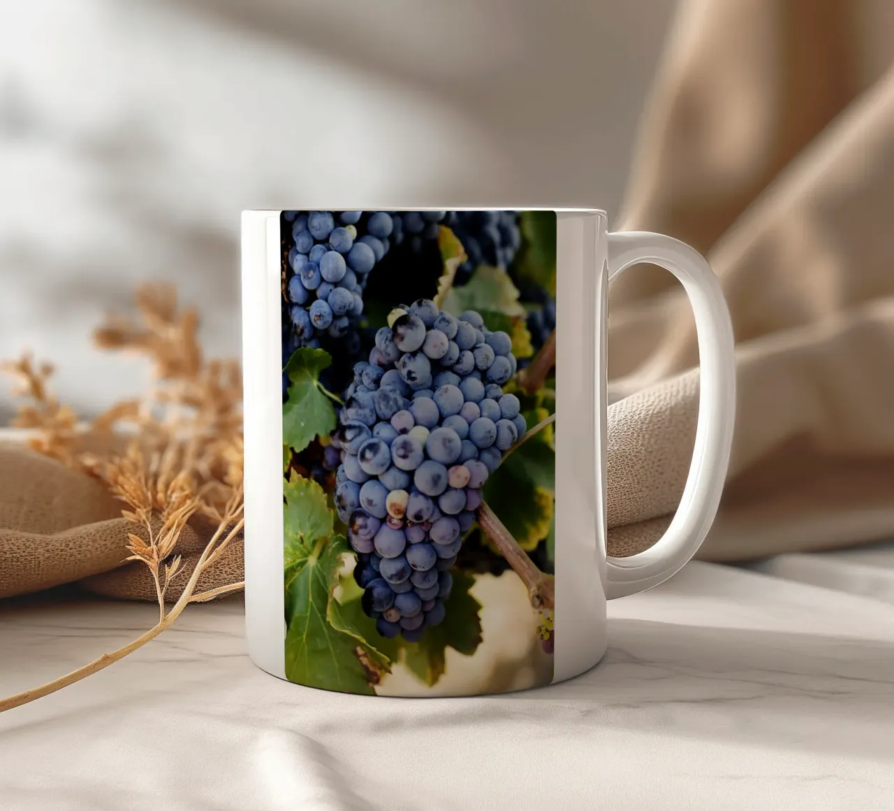 Uva, Provenza tazza in ceramica da Simon Koy