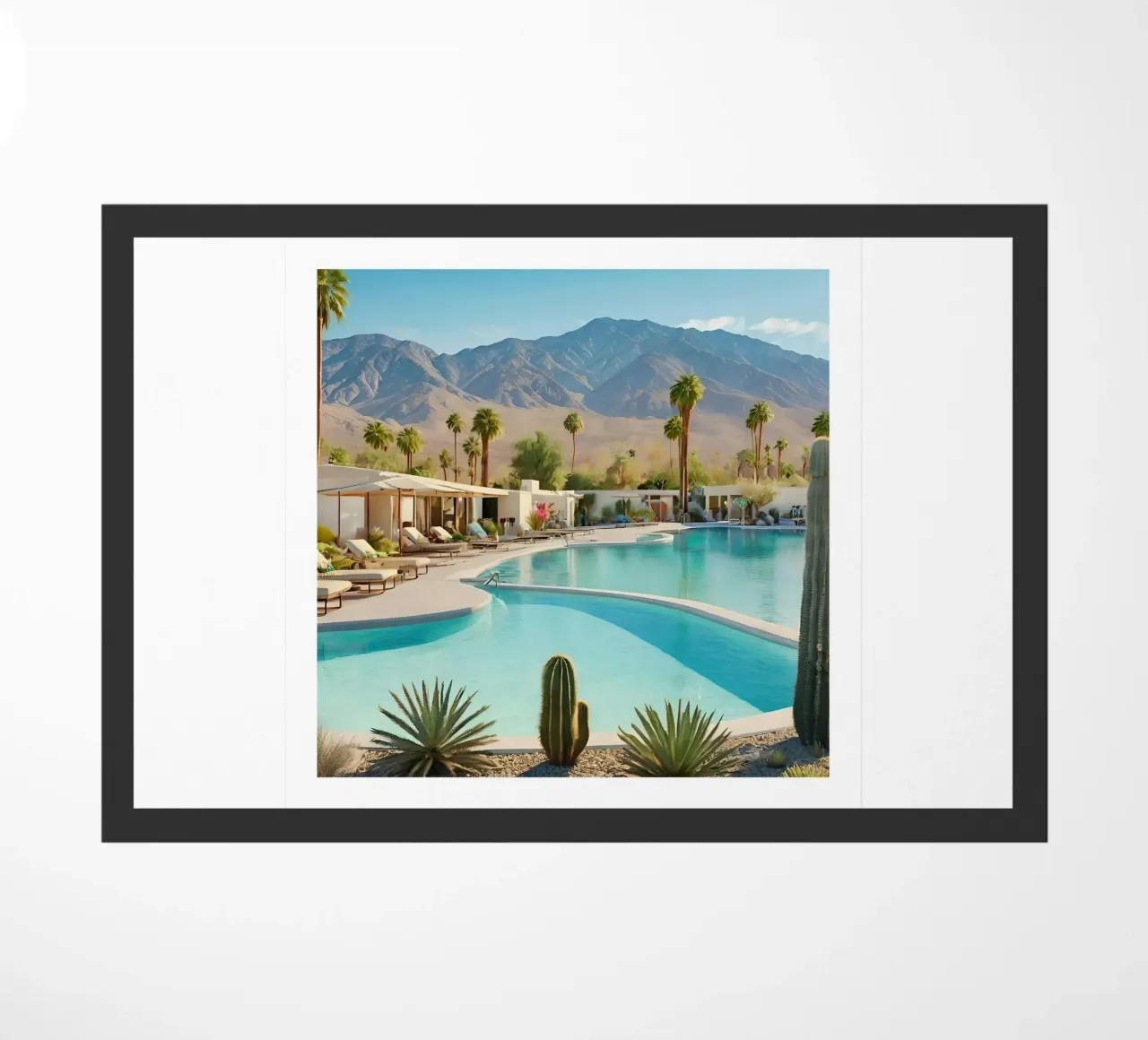 Desert Oasis Of Palm Spring zerbino da robertmotoiart
