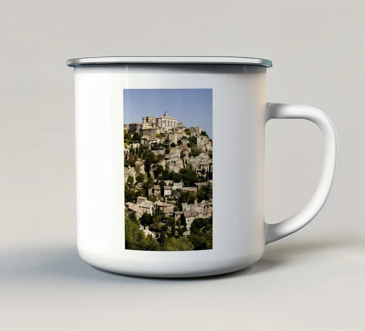 bonnieux, Provenza tazza in smalto da Simon Koy