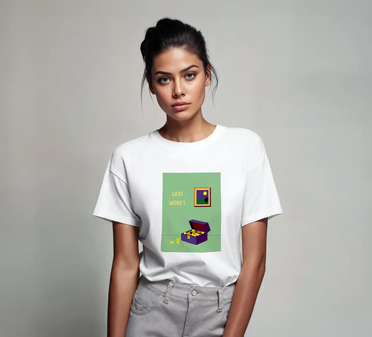 Risparmiare denaro t-shirt da OUR SHOP