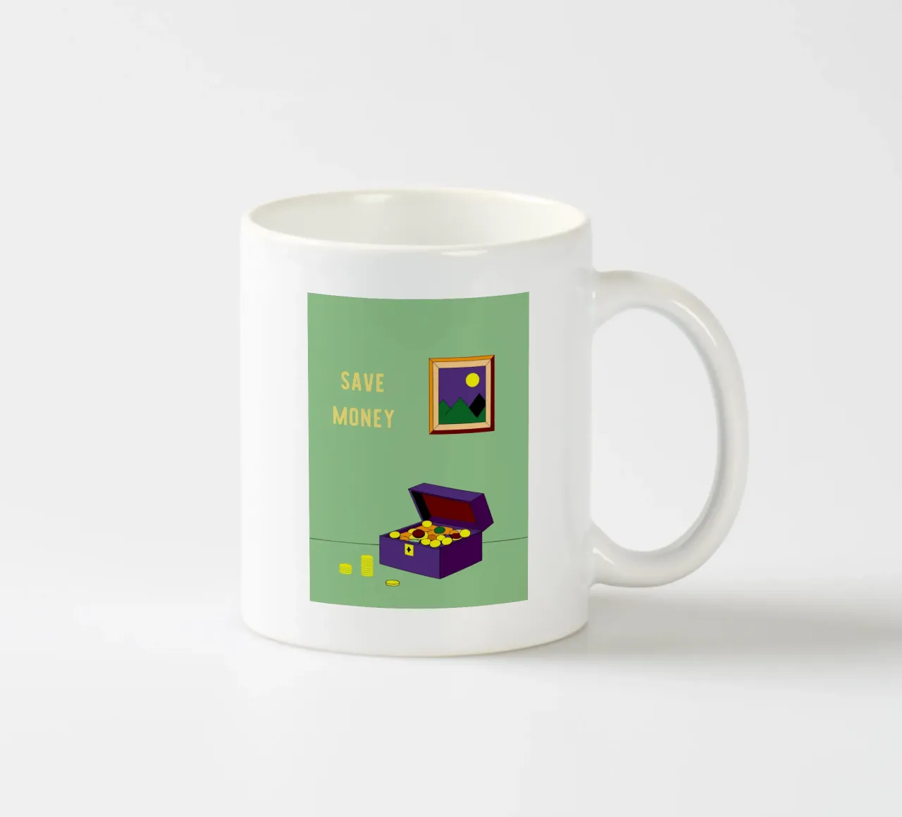 Risparmiare denaro tazza in ceramica da OUR SHOP