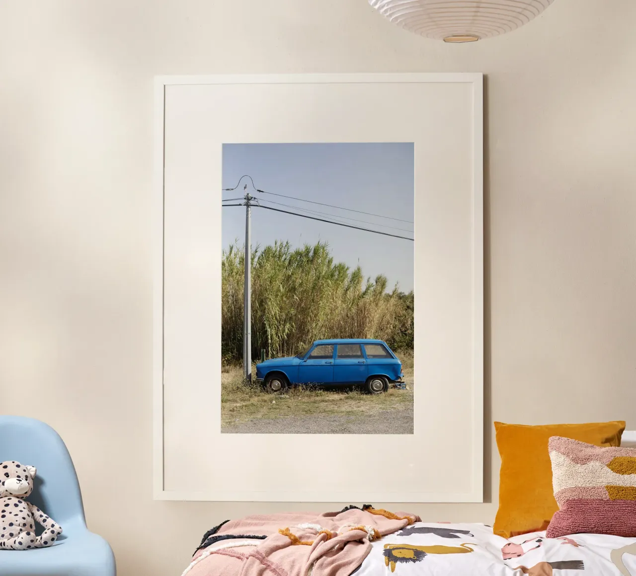 Auto d'epoca in Provenza carta hahnemühle da Simon Koy