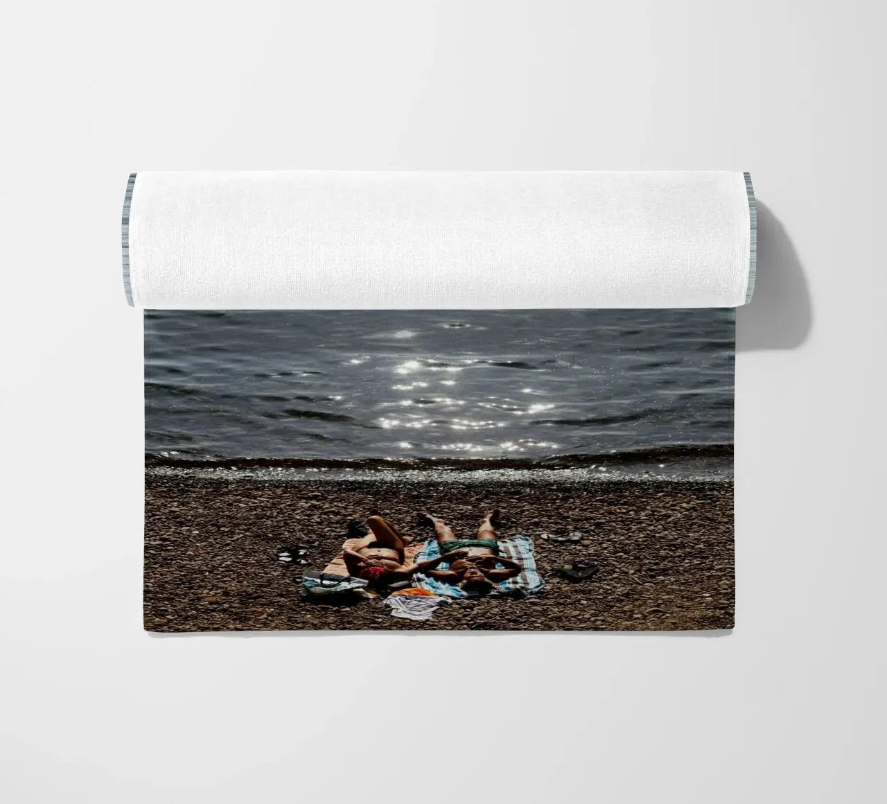 Bagno a La Ciodat telo mare da Simon Koy