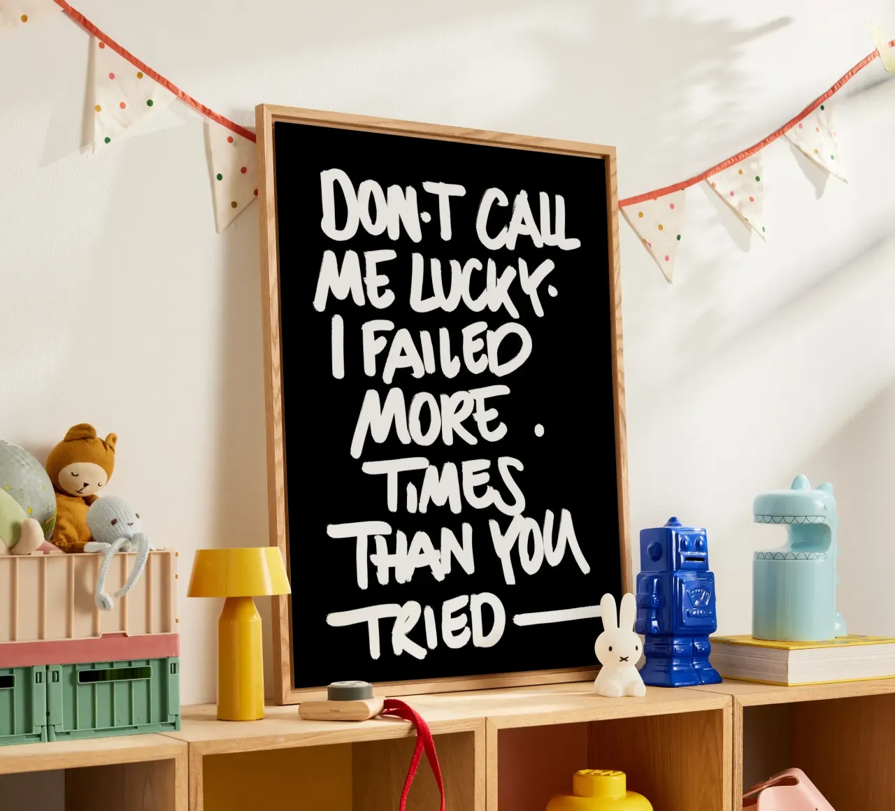 Lucky & failed metacrilato de Type & Tape