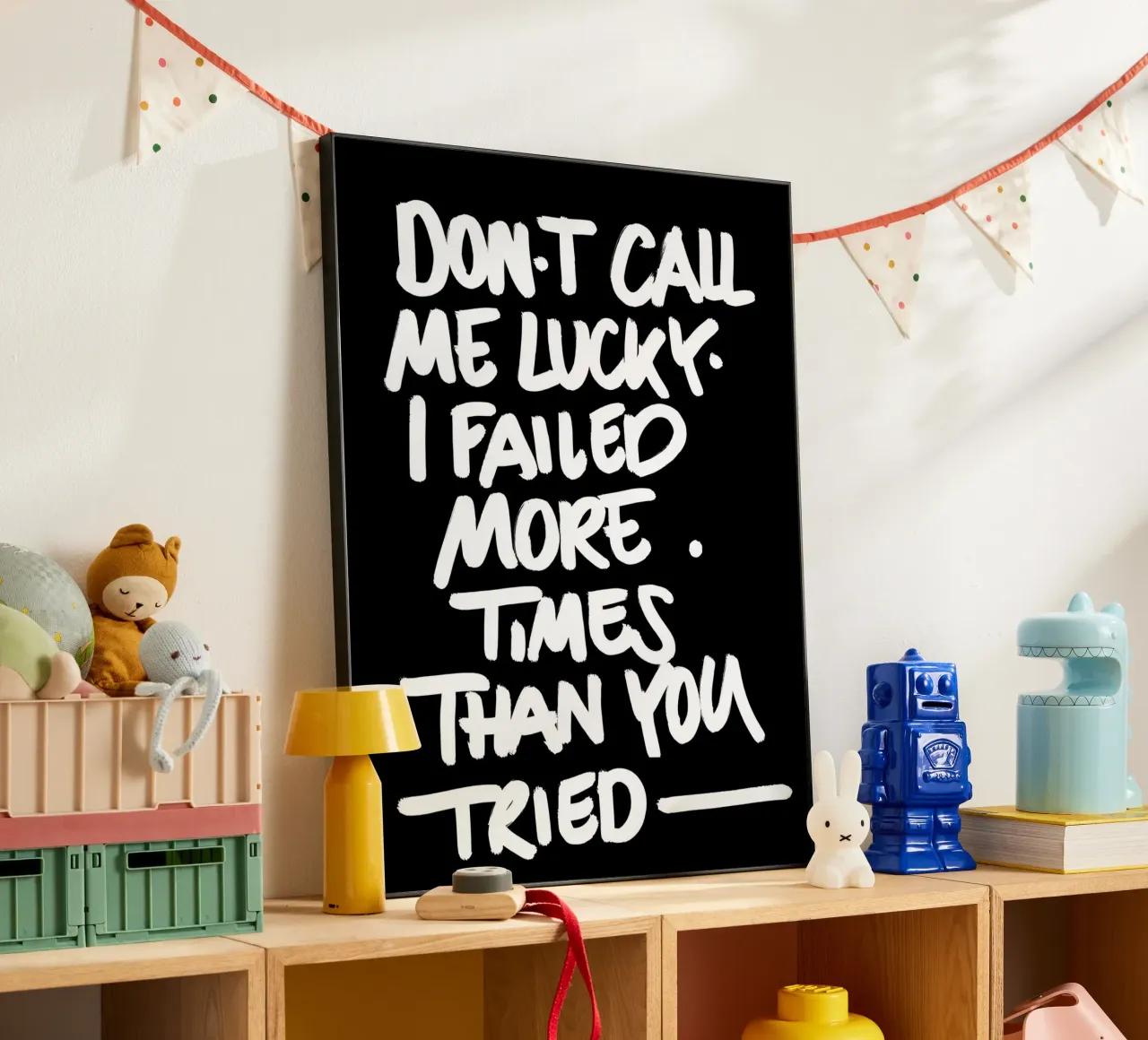Lucky & failed alluminio dibond da Type & Tape