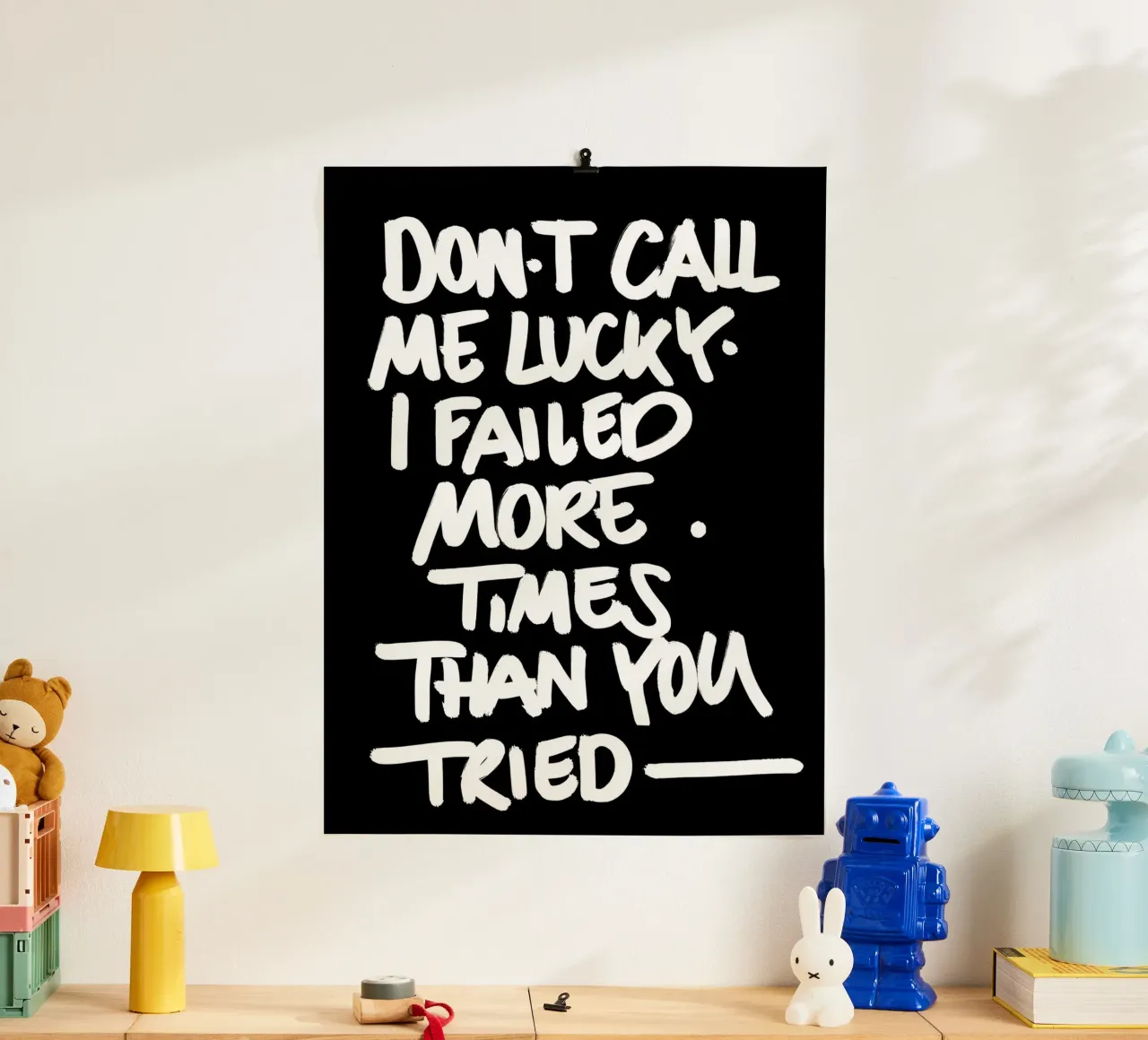 Lucky & failed carta hahnemühle da Type & Tape