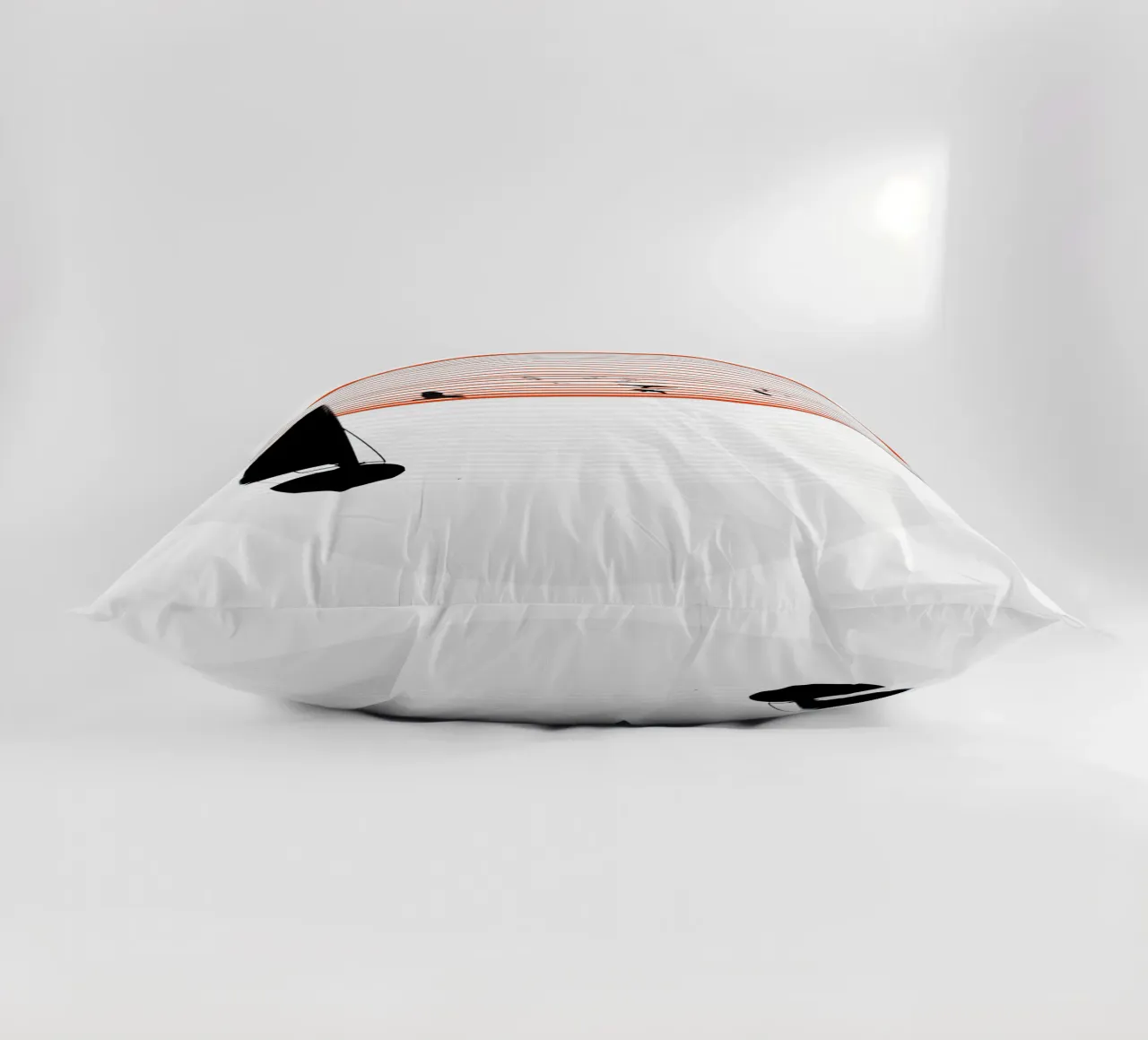 Two-tone sun with sail decorative cushion by LaylaOzFun
