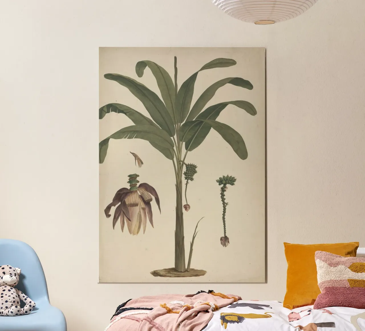 Musa x sapientum L. (Banana alluminio dibond da vintageshop