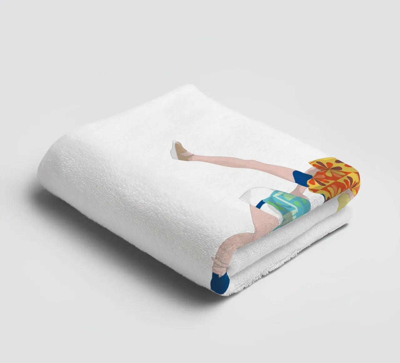 Saltate più in alto se potete asciugamano da bagno da LaylaOzFun