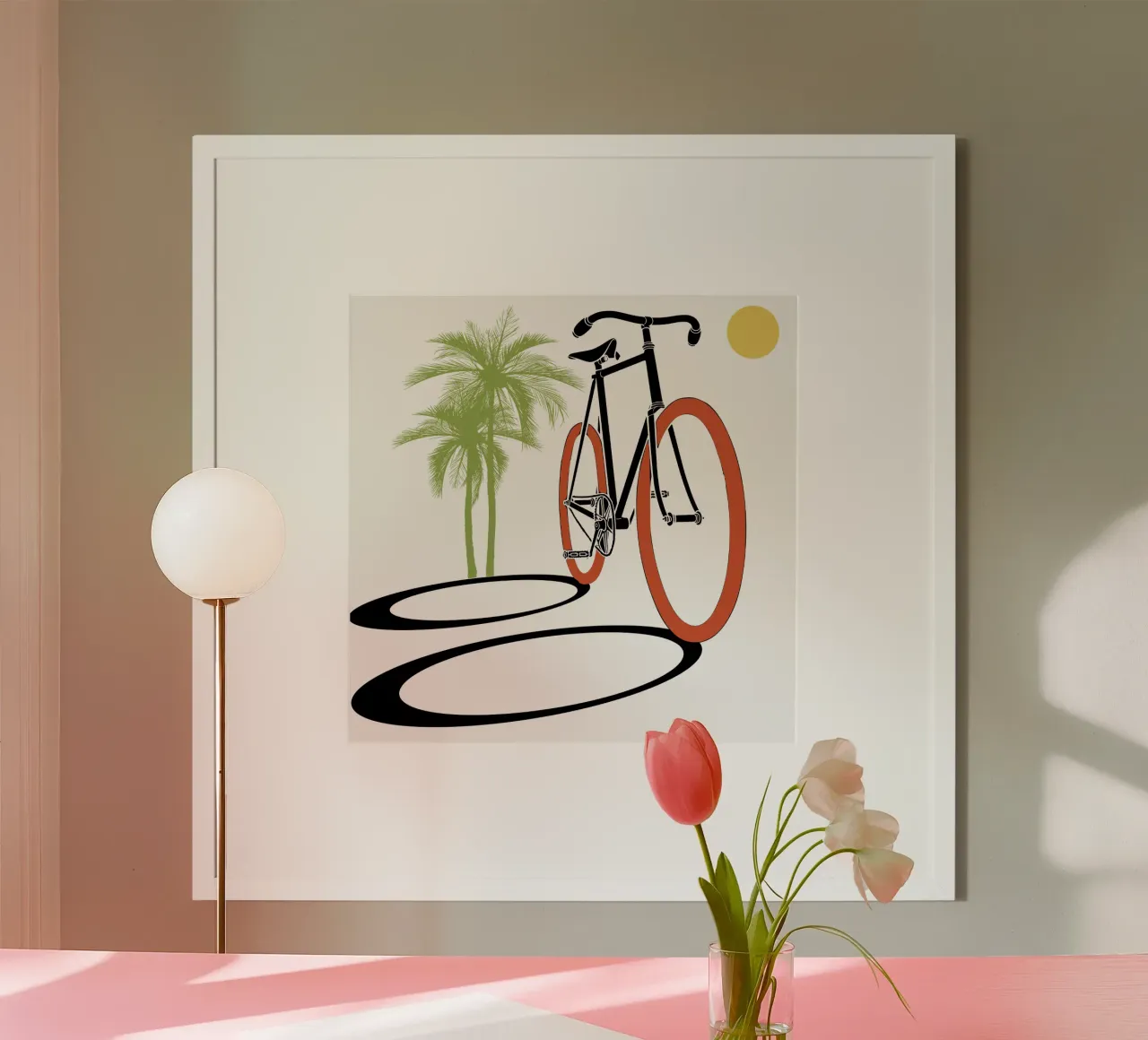 Bicicletta a scatto fisso poster da LaylaOzFun