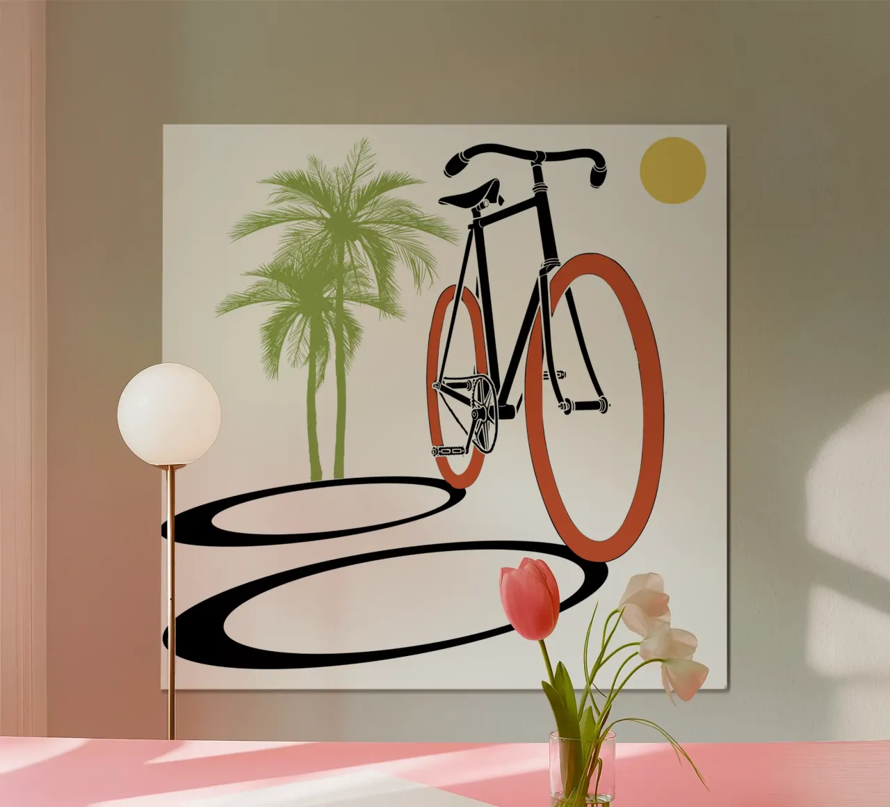 Bicicletta a scatto fisso poster da LaylaOzFun