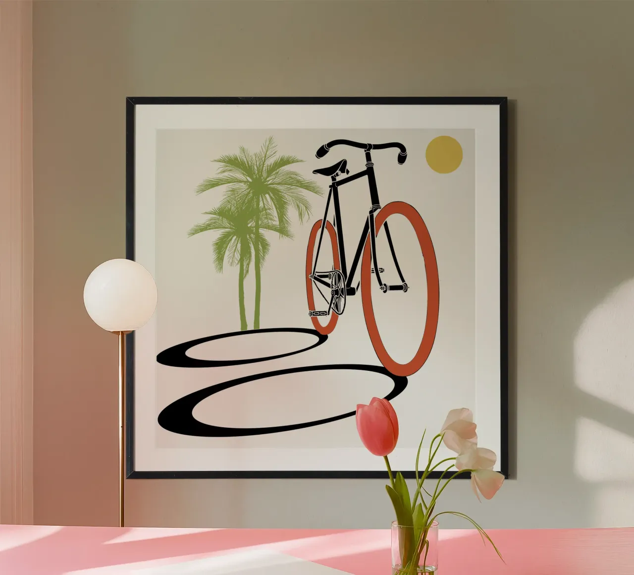 Bicicletta a scatto fisso poster da LaylaOzFun