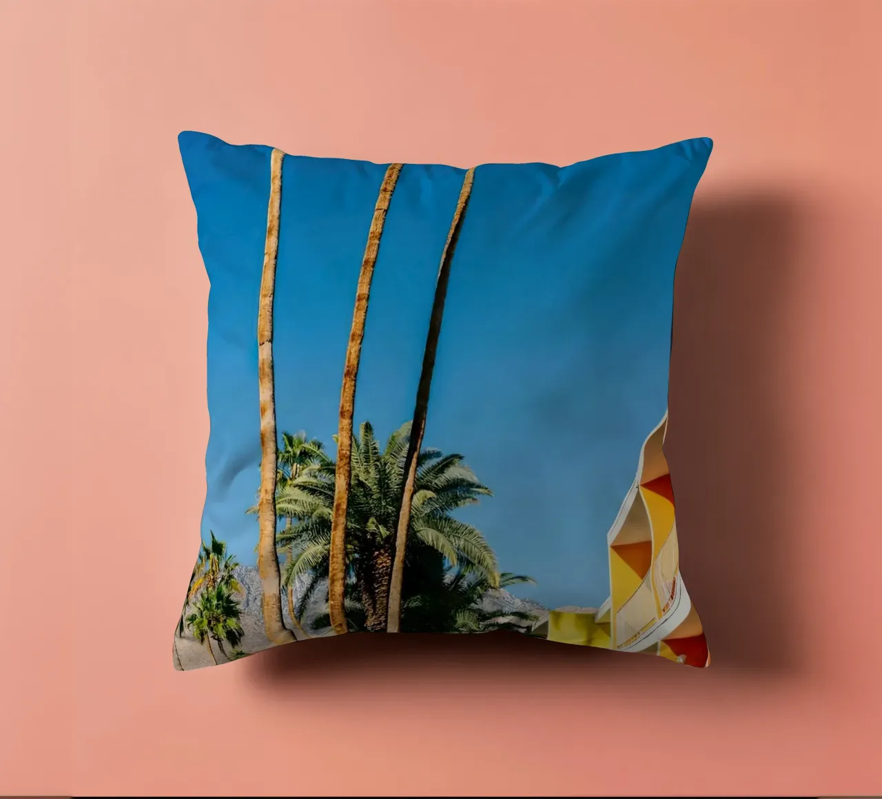 Palm Springs Vibes cuscino da lennytravers