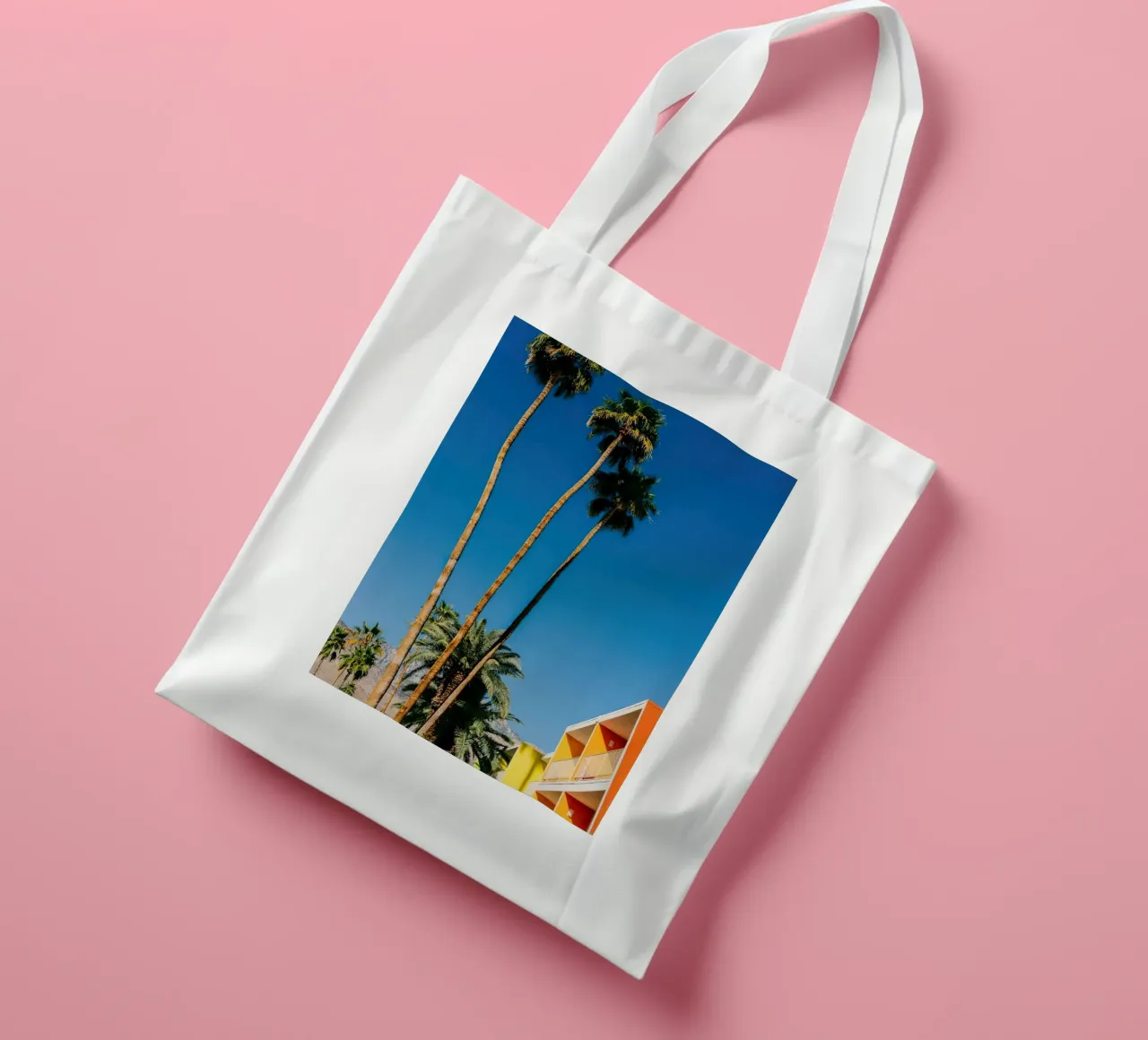 Palm Springs Vibes borsa in juta da lennytravers