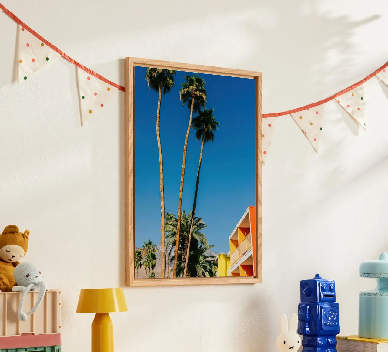 Palm Springs Vibes plexiglass da lennytravers