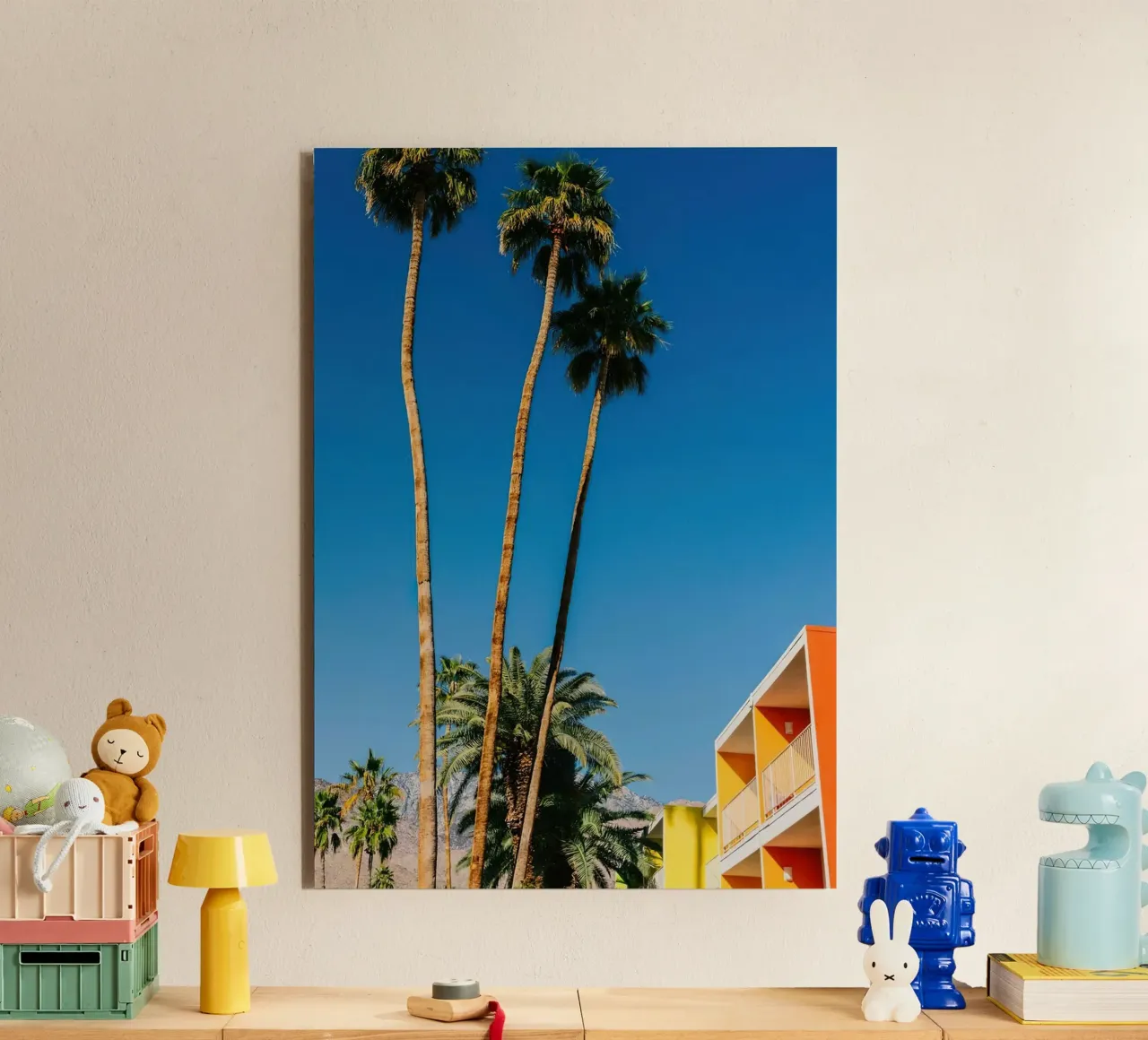 Palm Springs Vibes alluminio dibond da lennytravers