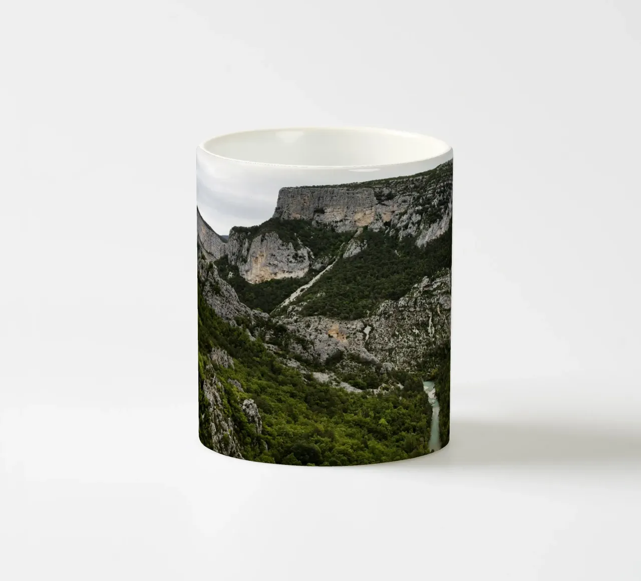 Gole di Verdun, Provenza tazza in ceramica da Simon Koy
