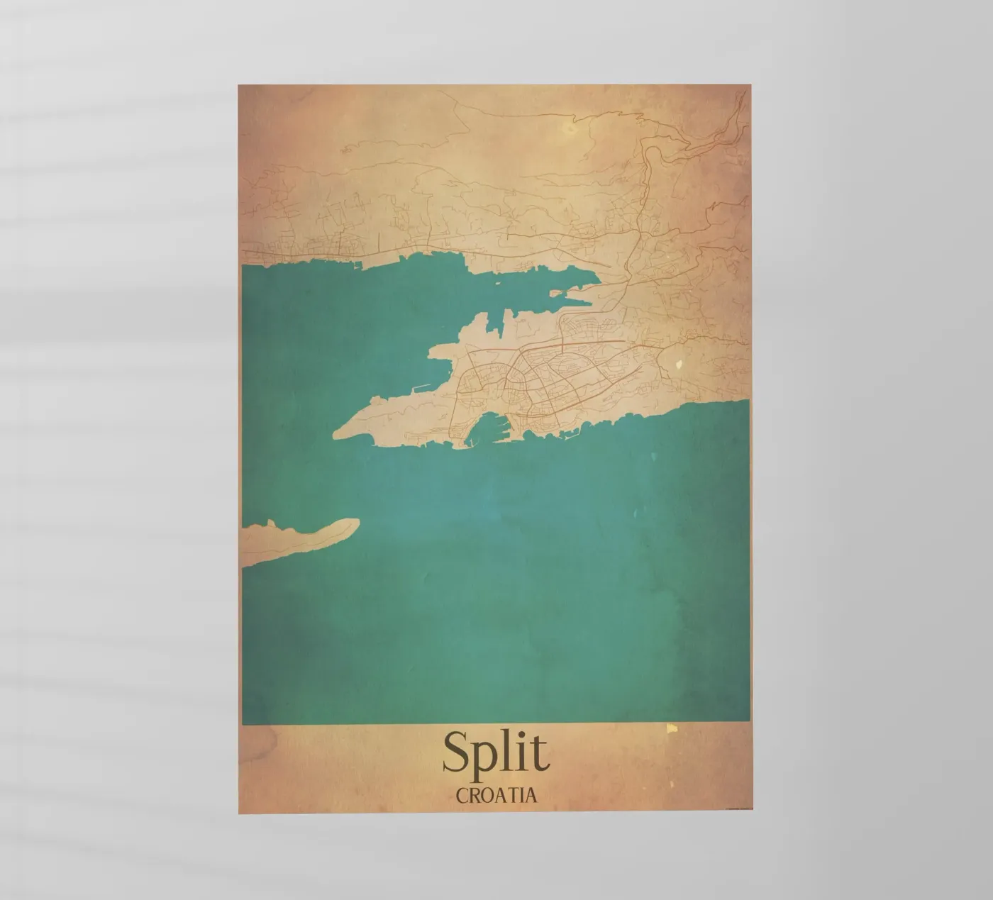 Split CROATIA pellicola backlit da WorldPrint