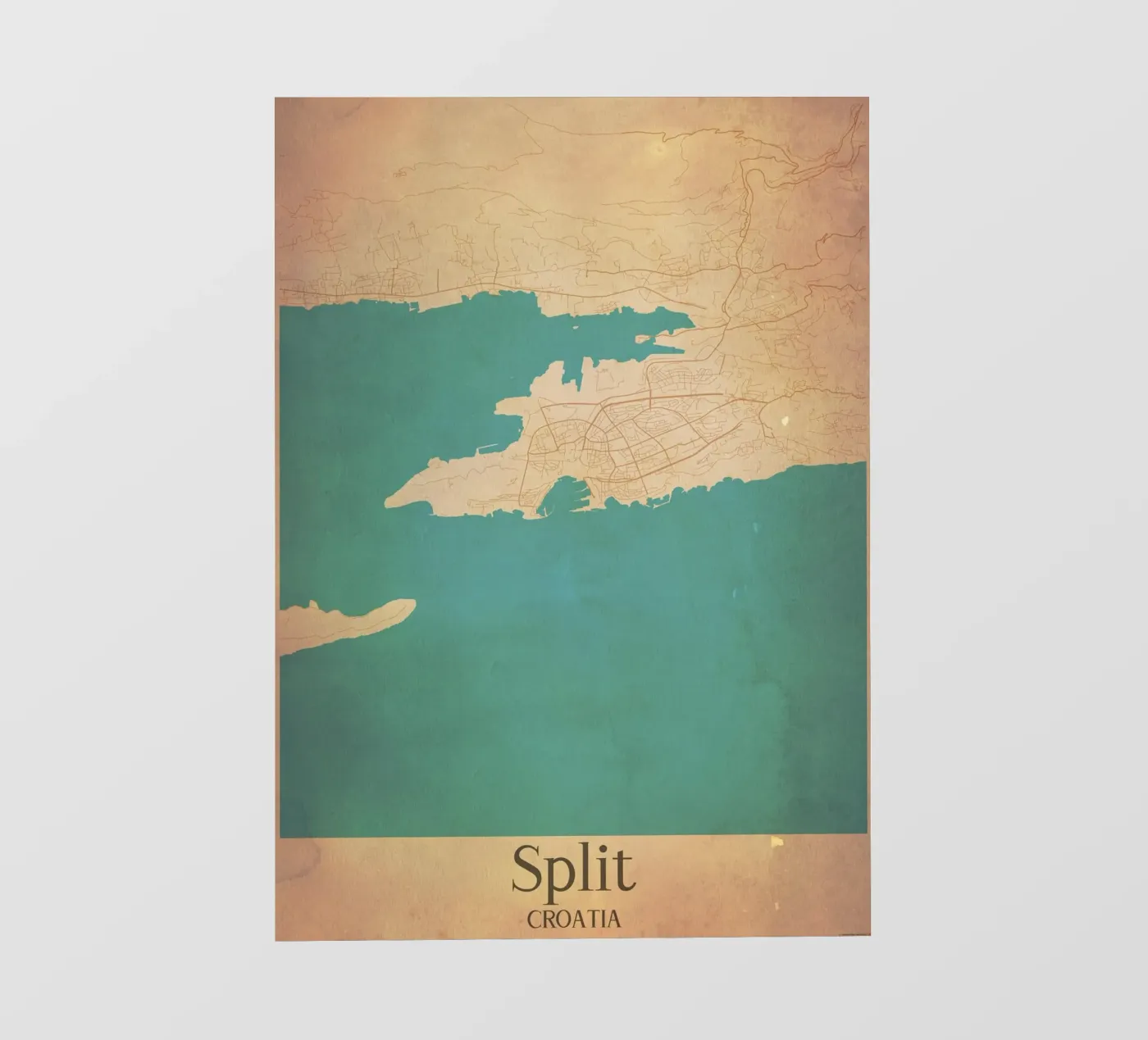 Split CROATIA pellicola backlit da WorldPrint