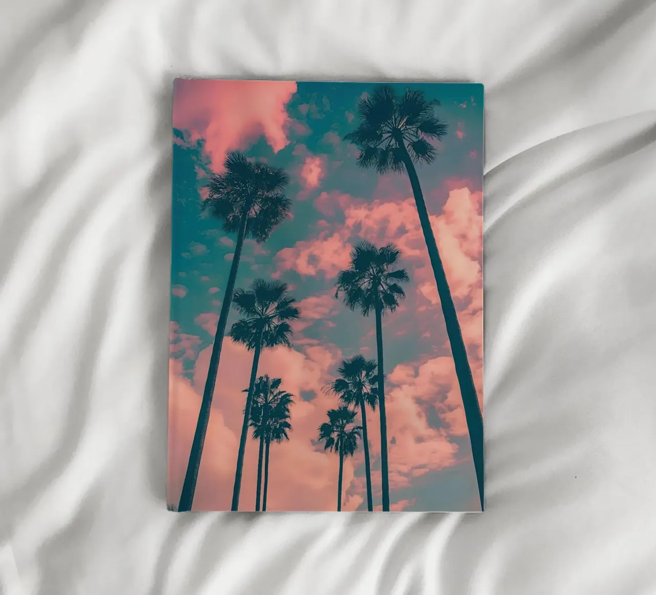 Pink Sky With Palm Trees diario da Leonard Barreiro