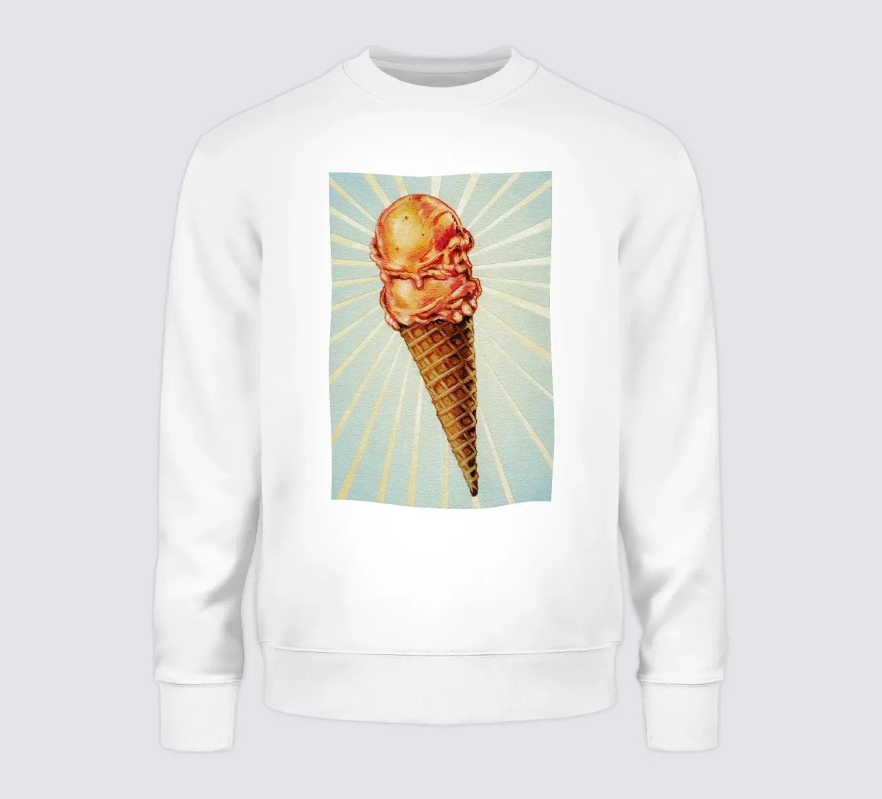 Strawberry Double Scoop Sweatshirt von Kelly Gilleran