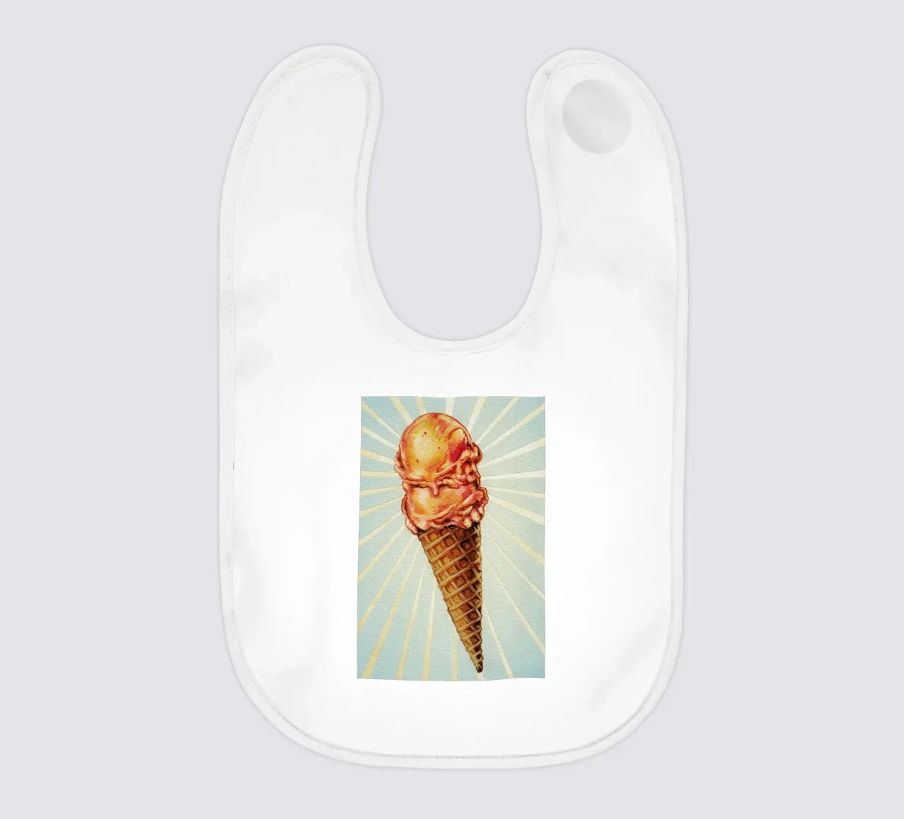 Strawberry Double Scoop bavaglino da Kelly Gilleran