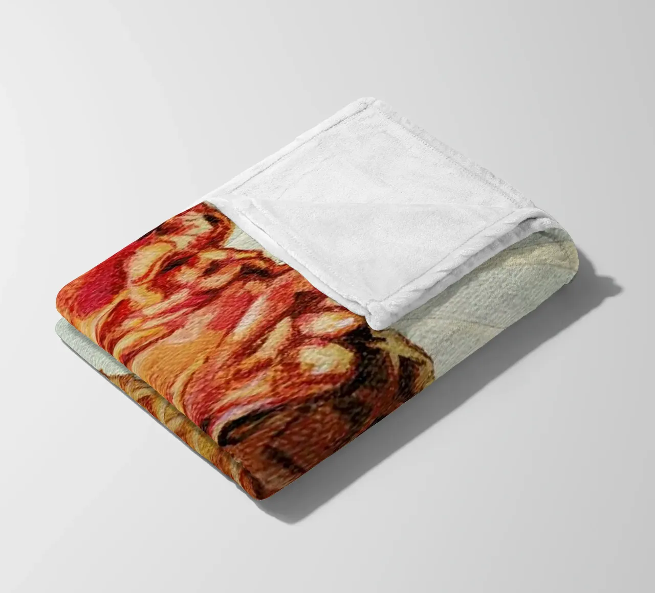 Strawberry Double Scoop coperta in pile da Kelly Gilleran