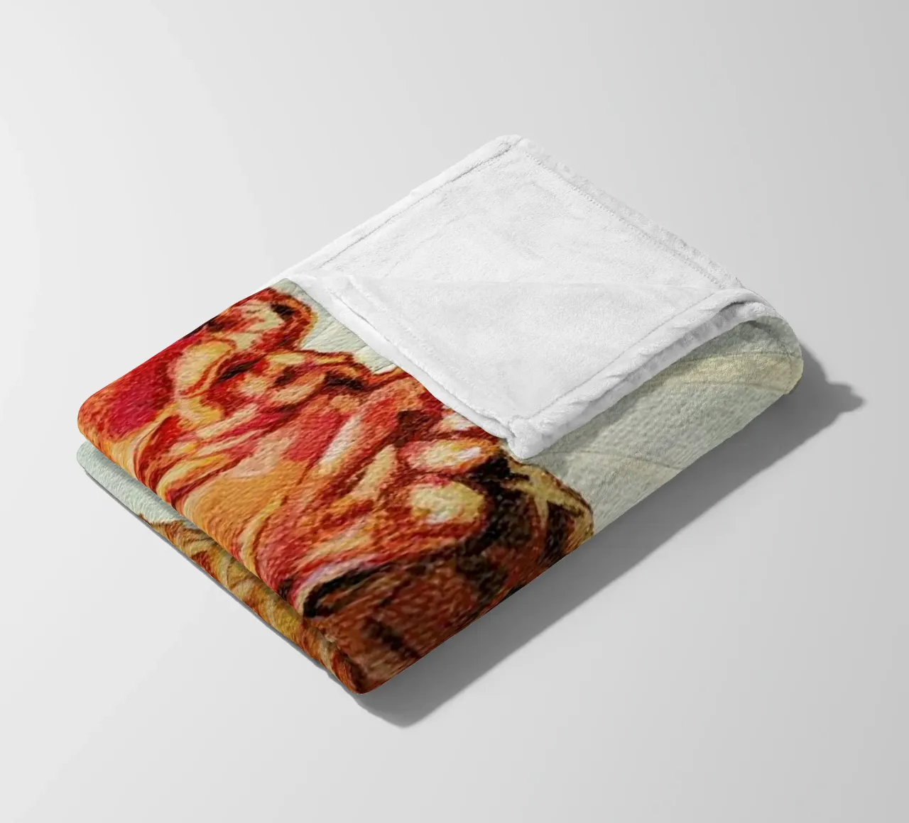 Strawberry Double Scoop coperta in pile da Kelly Gilleran