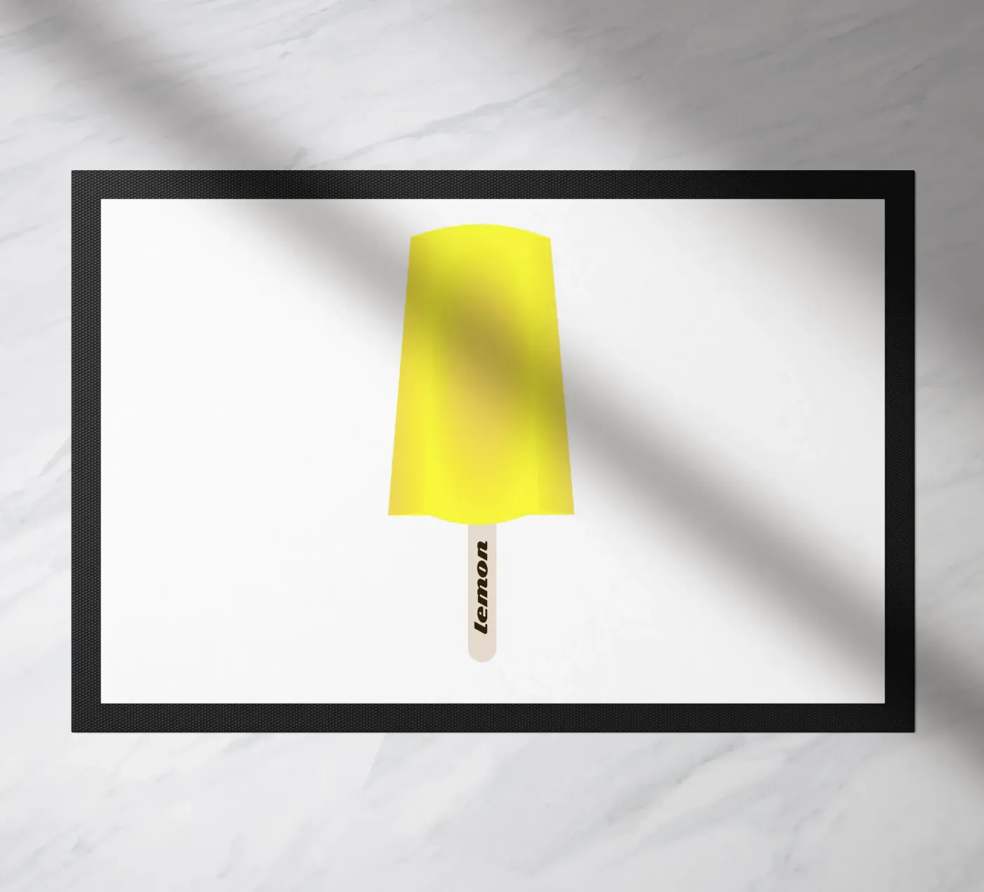Lemon popsicle doormat by LaylaOzFun