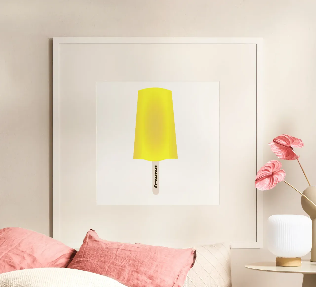 Ghiacciolo al limone poster da LaylaOzFun