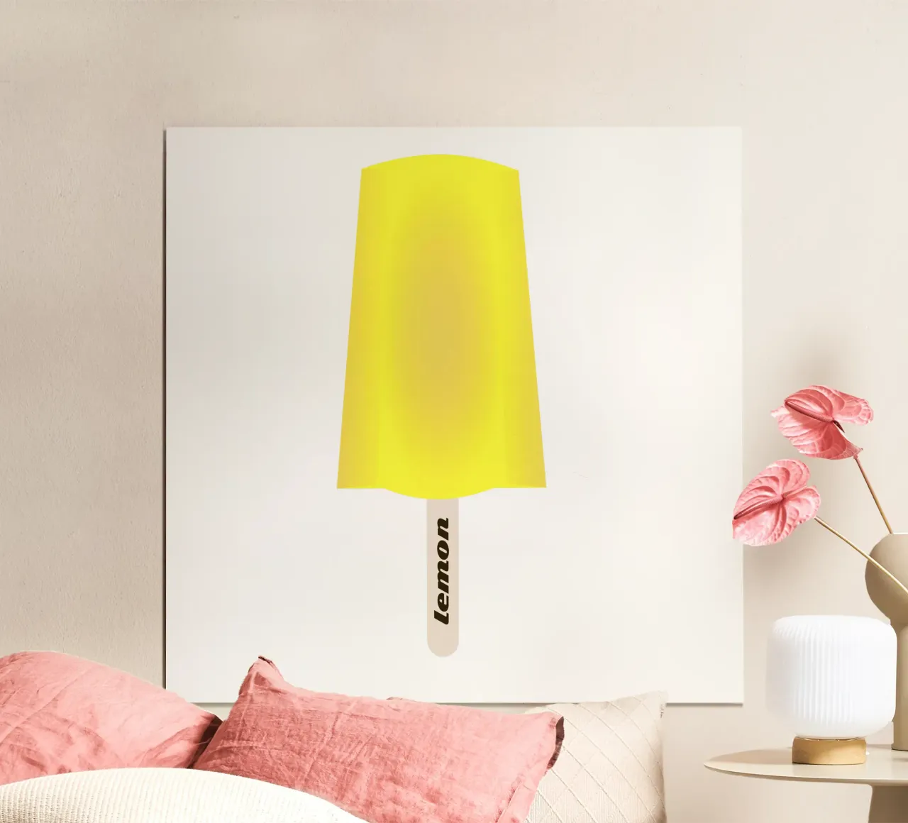 Ghiacciolo al limone poster da LaylaOzFun