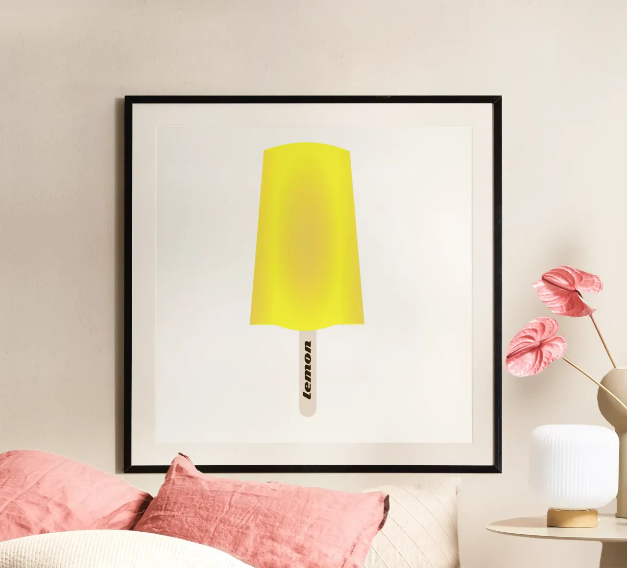 Ghiacciolo al limone poster da LaylaOzFun