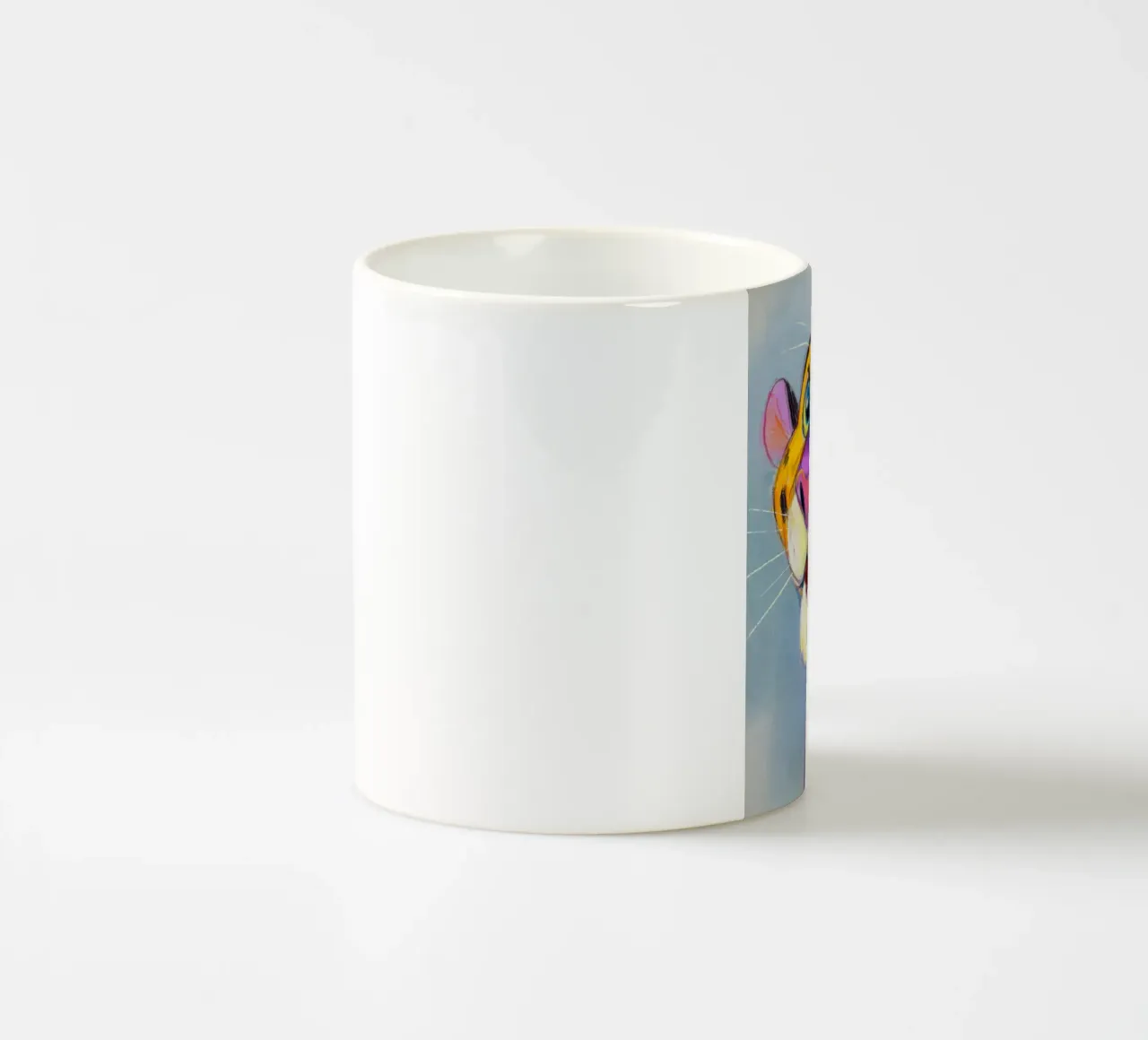 Papavero stile ghepardo tazza in ceramica da Carinaprint