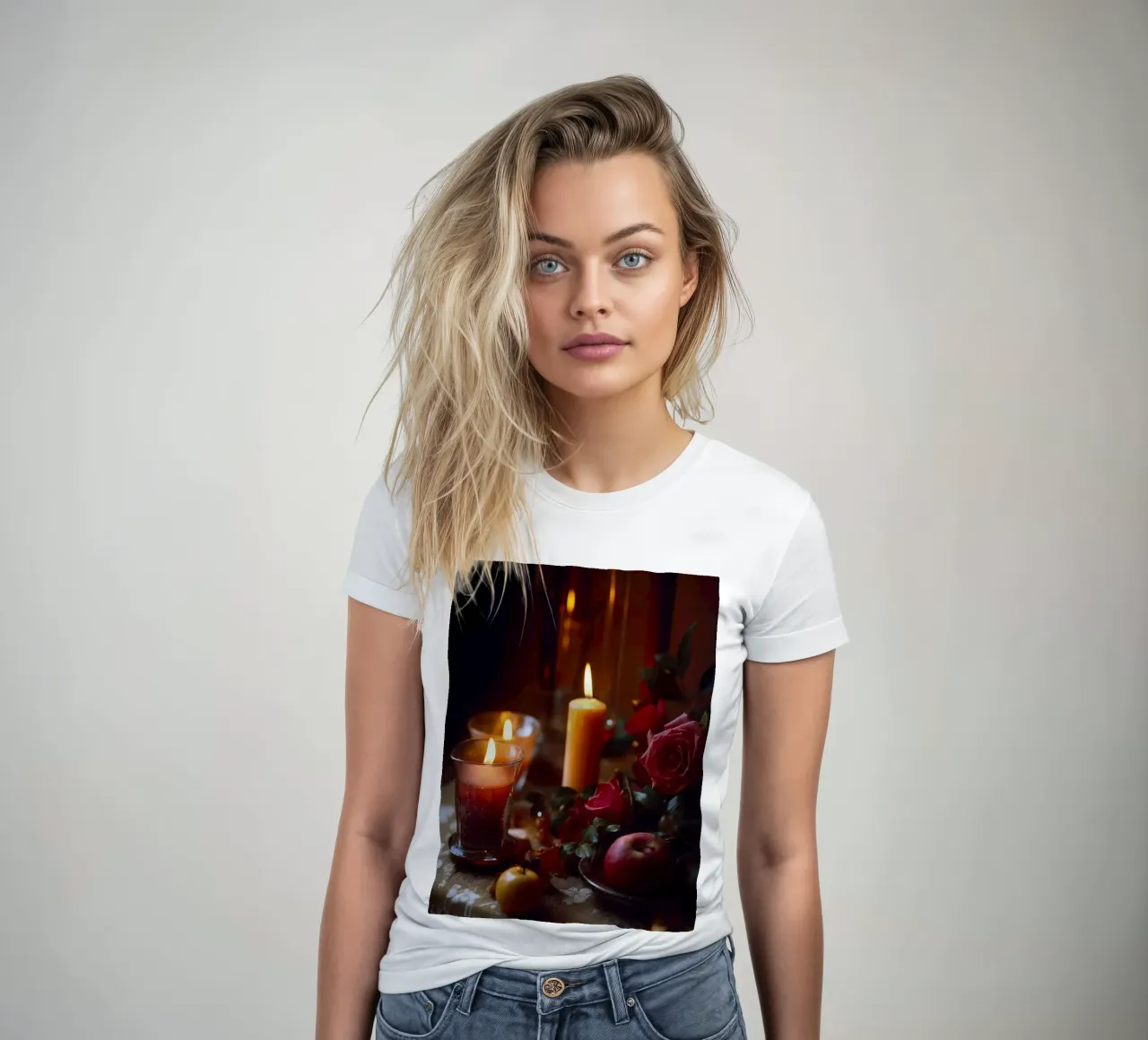 Nostalgic Still Life No 12 t-shirt da donna da treechild