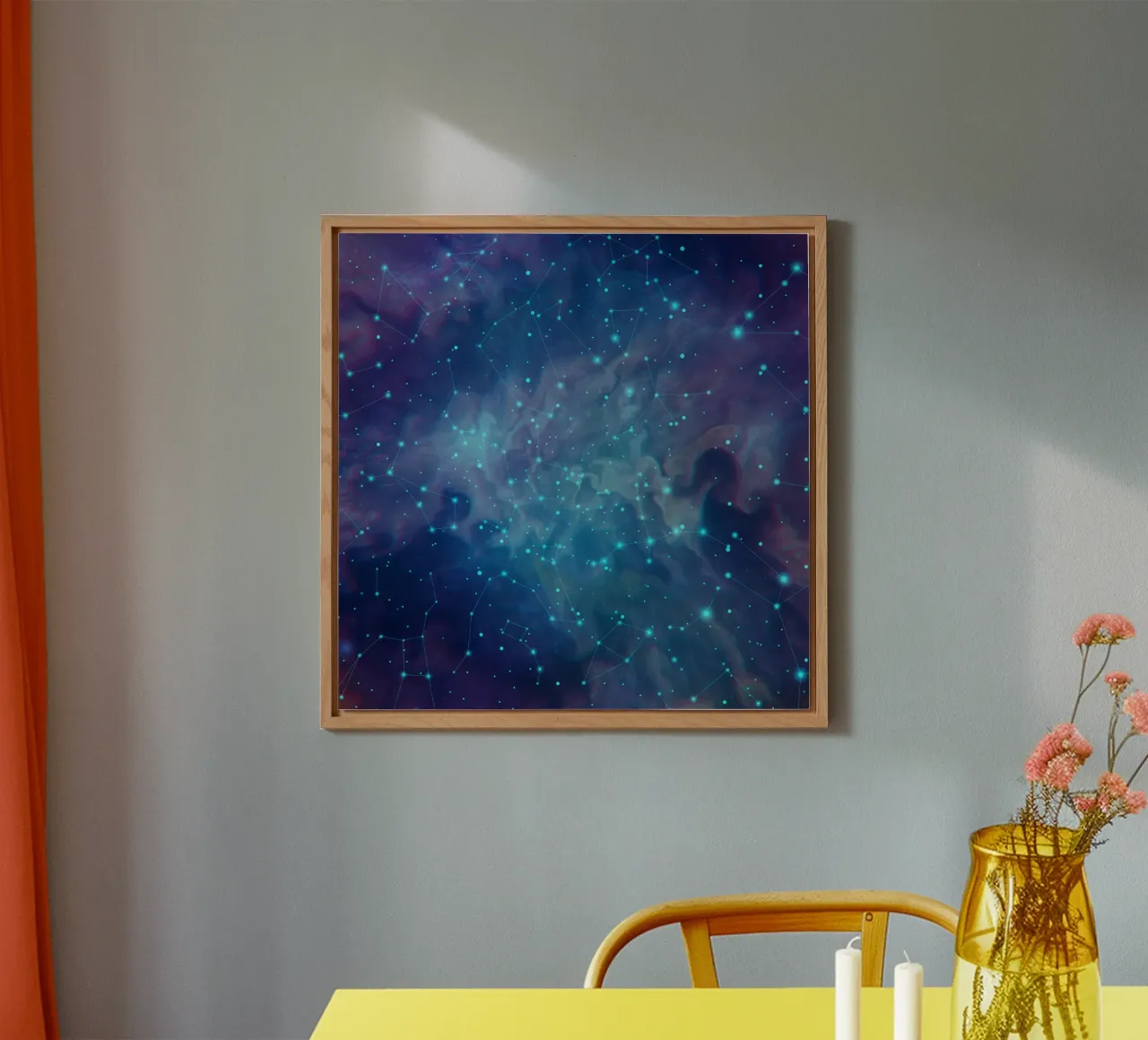 Nebula alluminio dibond da Vivi Nicolin